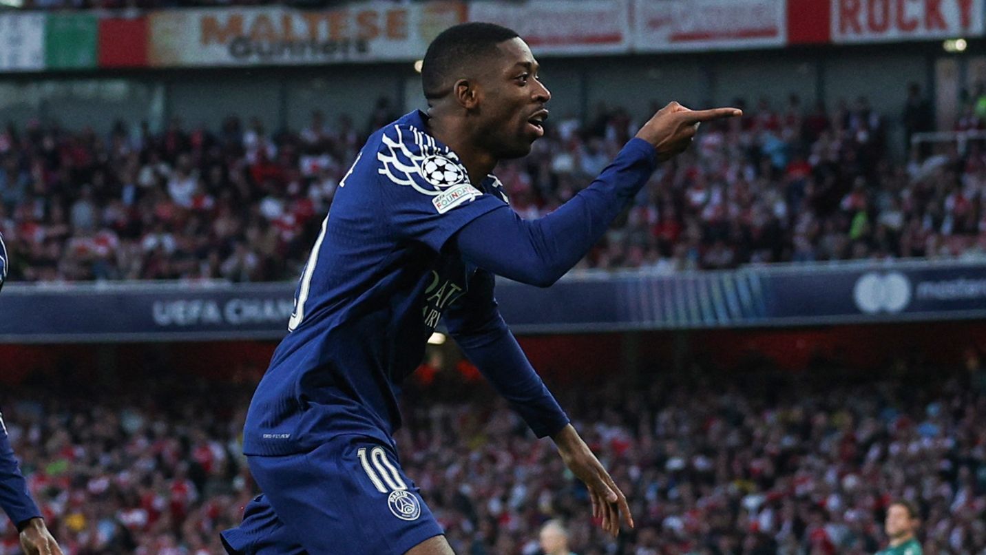 TOPSHOT-FBL-EUR-C1-ARSENAL-PSG