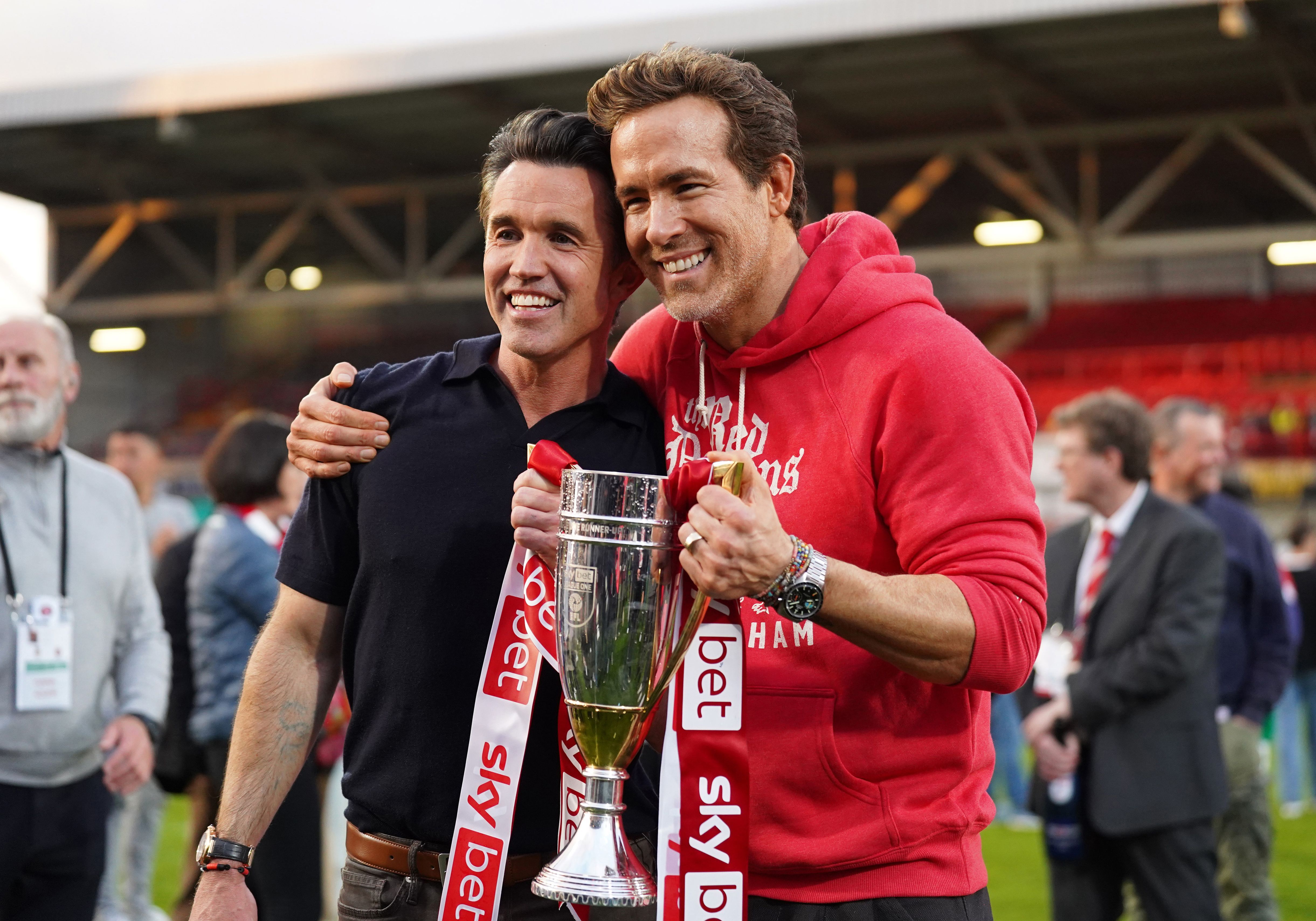 Ryan Reynolds Rob McElhenney Wrexham 2025