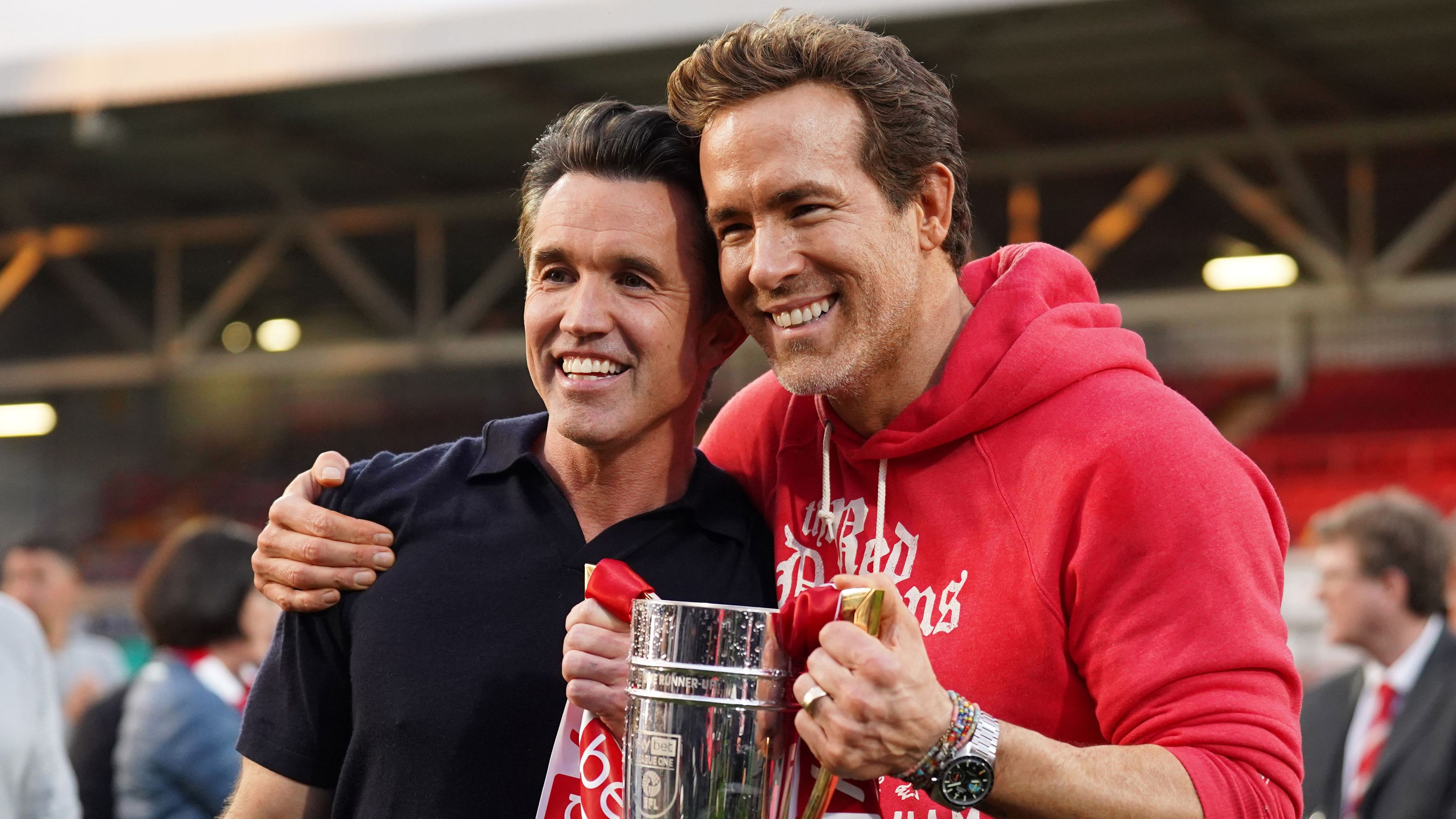 Ryan Reynolds Rob McElhenney Wrexham 2025