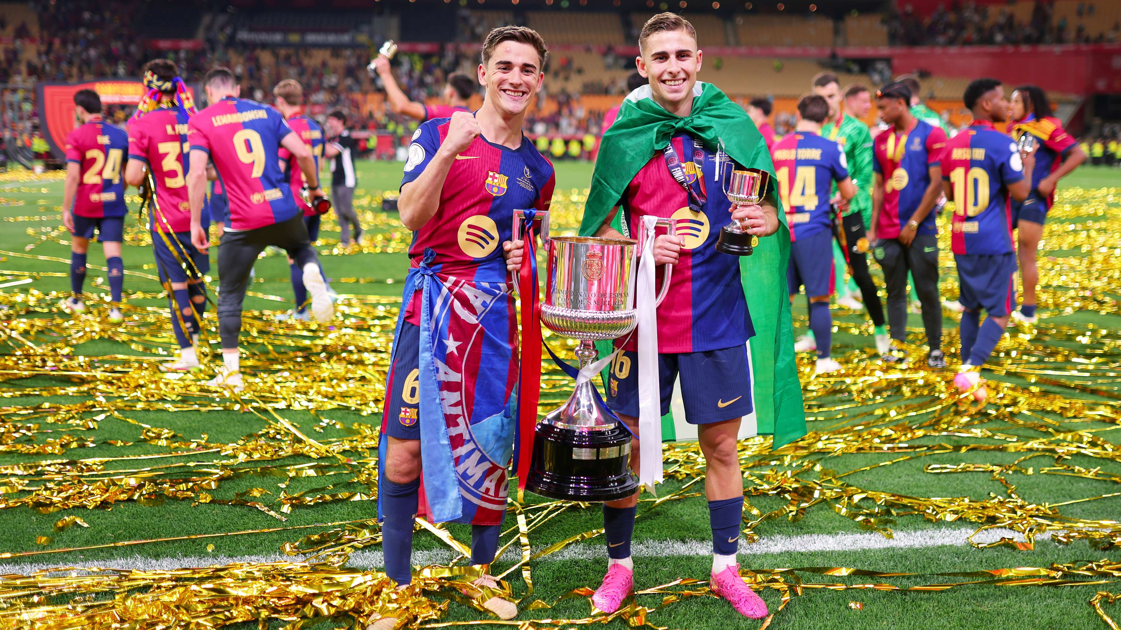Barcelona v Real Madrid - Copa del Rey Final Lopez