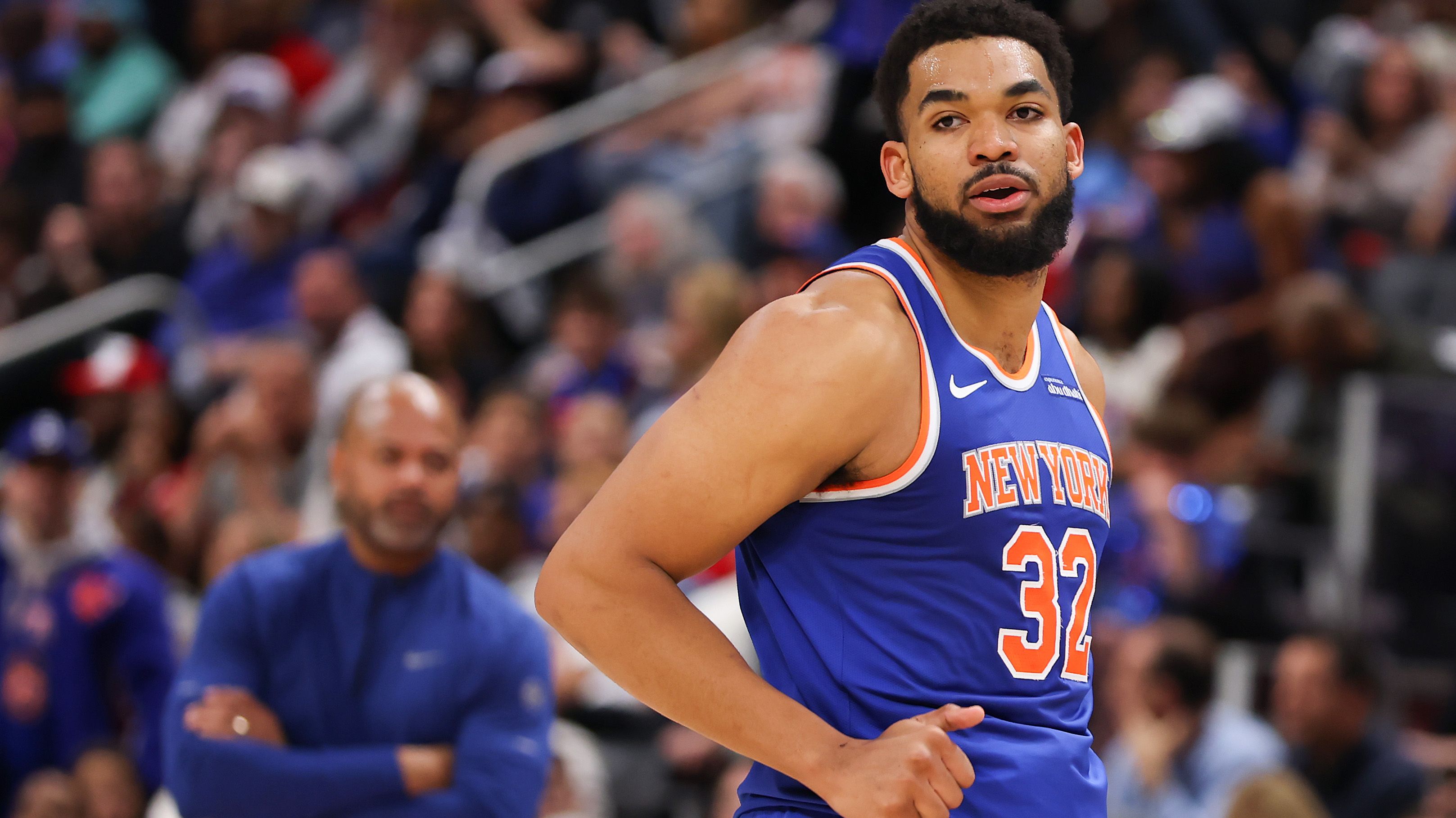 New York Knicks v Detroit Pistons - Game Four