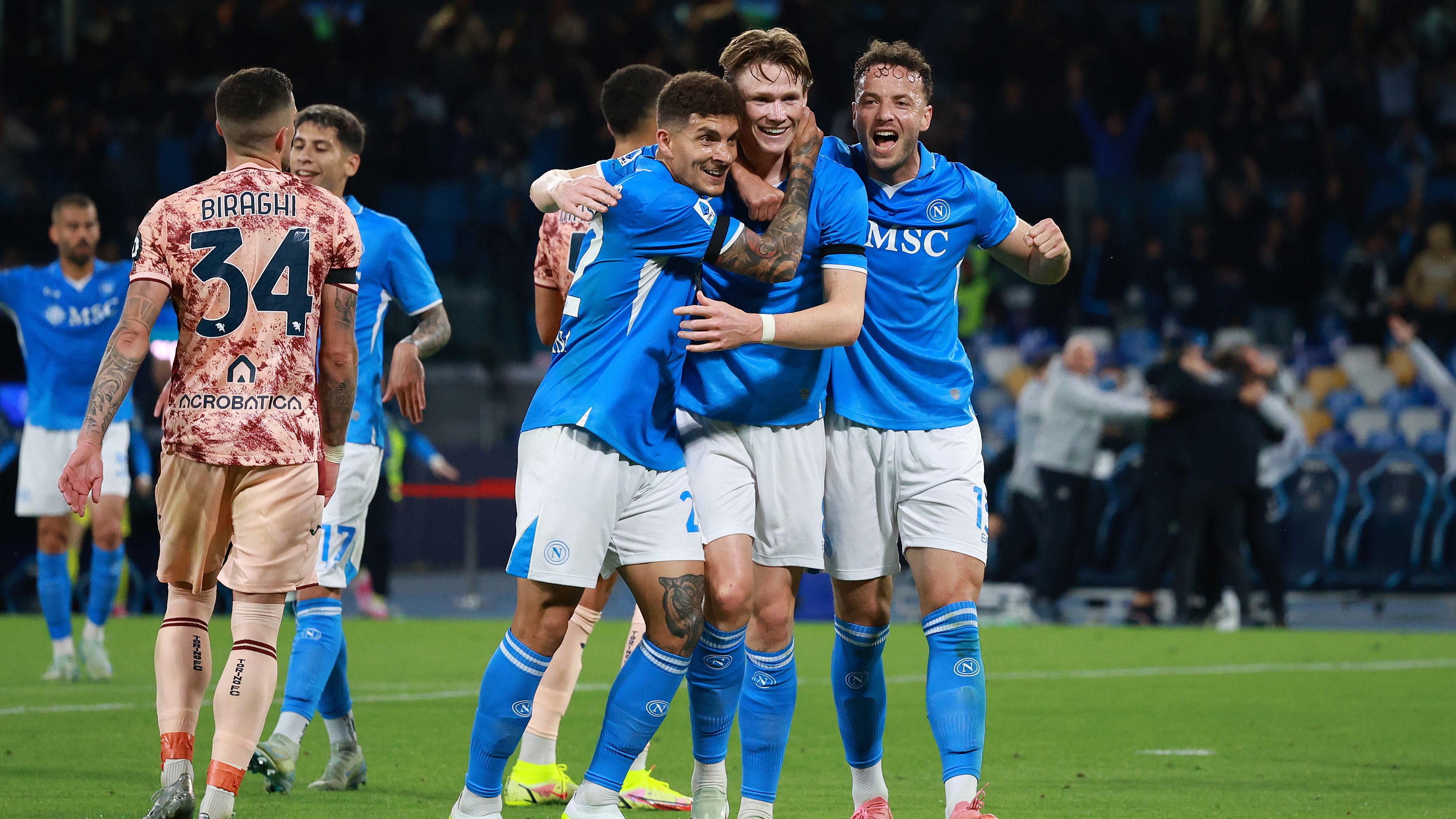 Napoli v Torino - Serie A