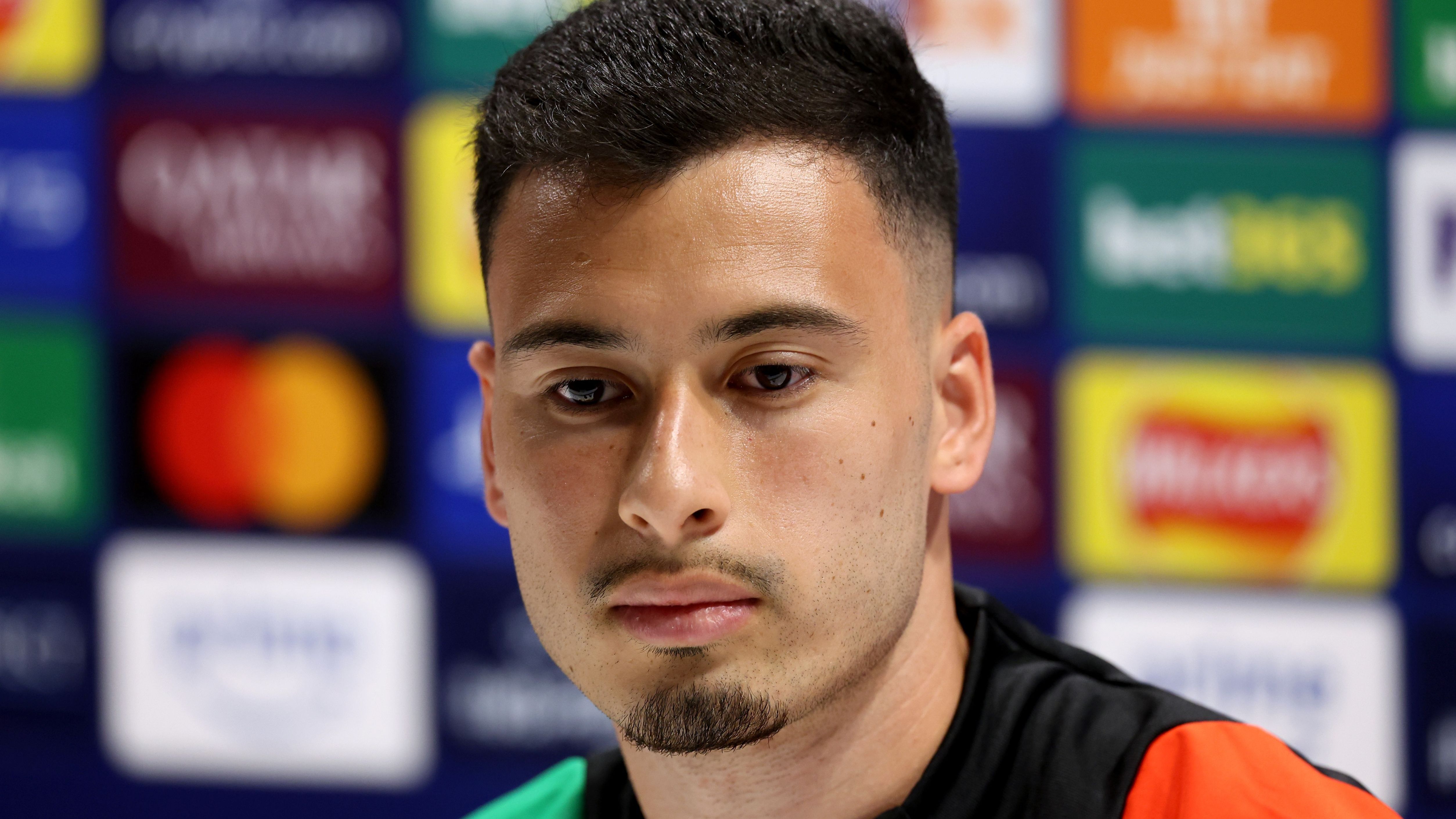 Arsenal FC Training Session And Press Conference - UEFA Champions League 2024/25 Semi Final First Leg