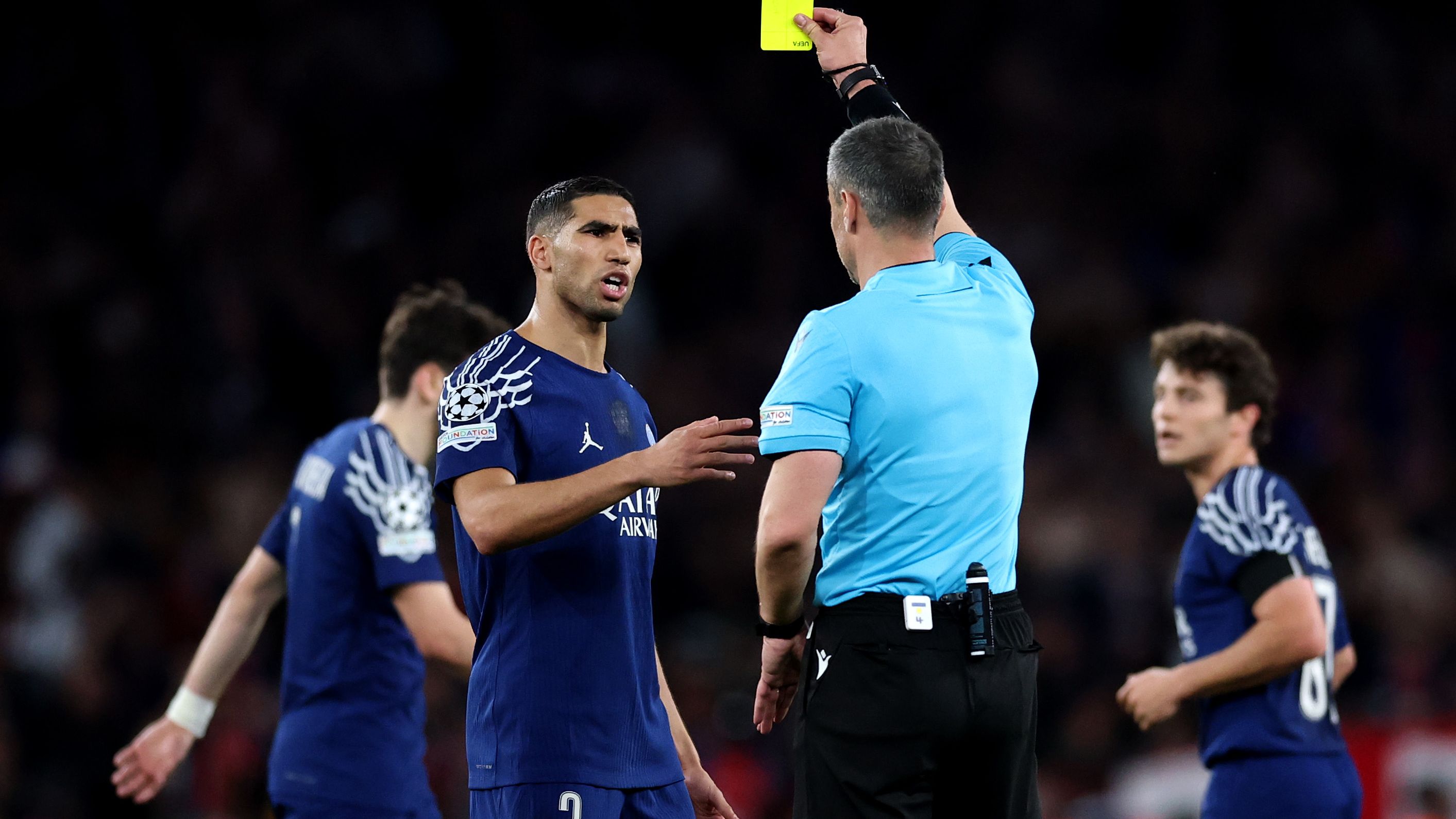 Arsenal FC v Paris Saint-Germain - UEFA Champions League 2024/25 Semi Final First Leg