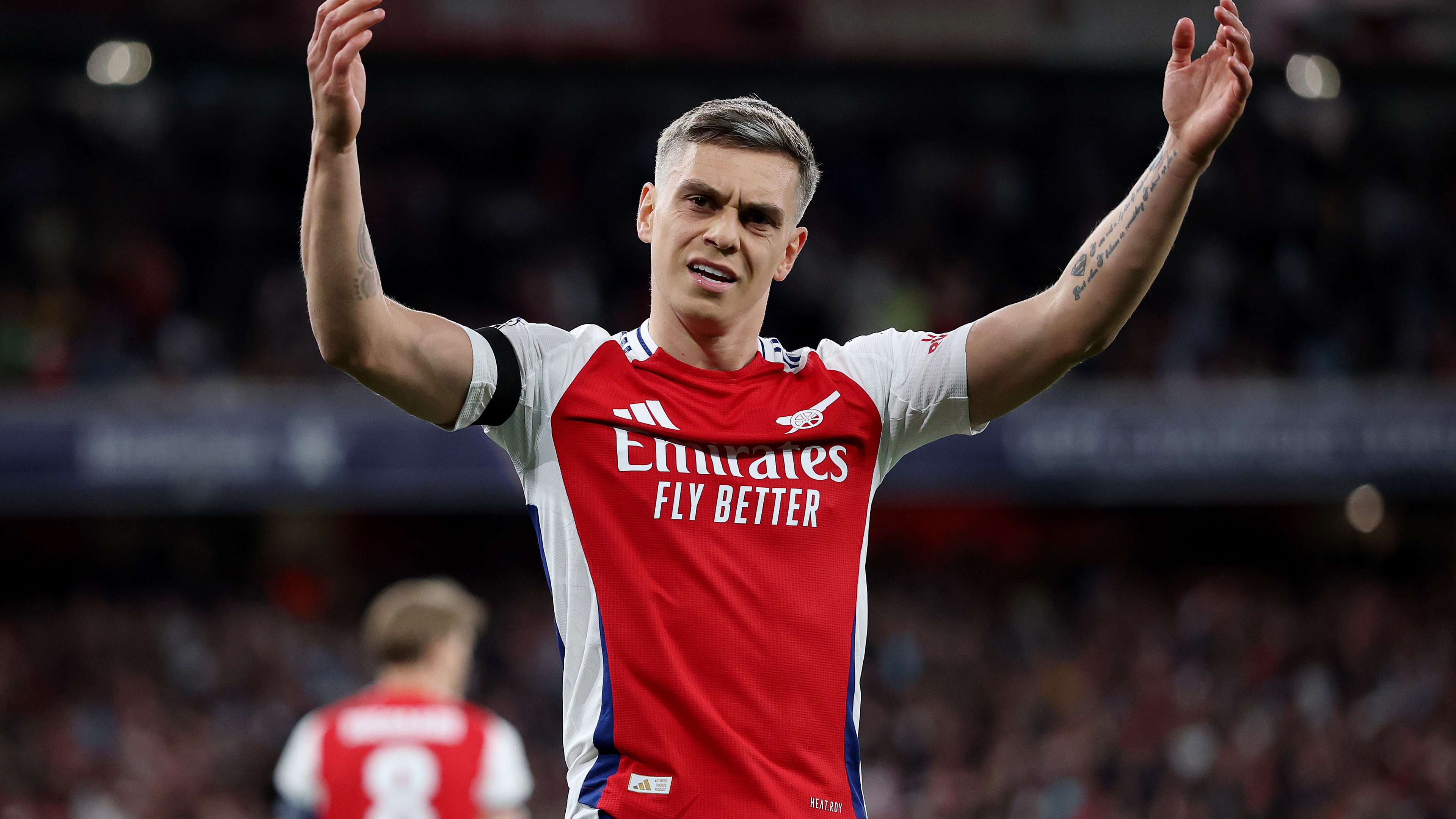 Arsenal FC v Paris Saint-Germain - UEFA Champions League 2024/25 Semi Final First Leg