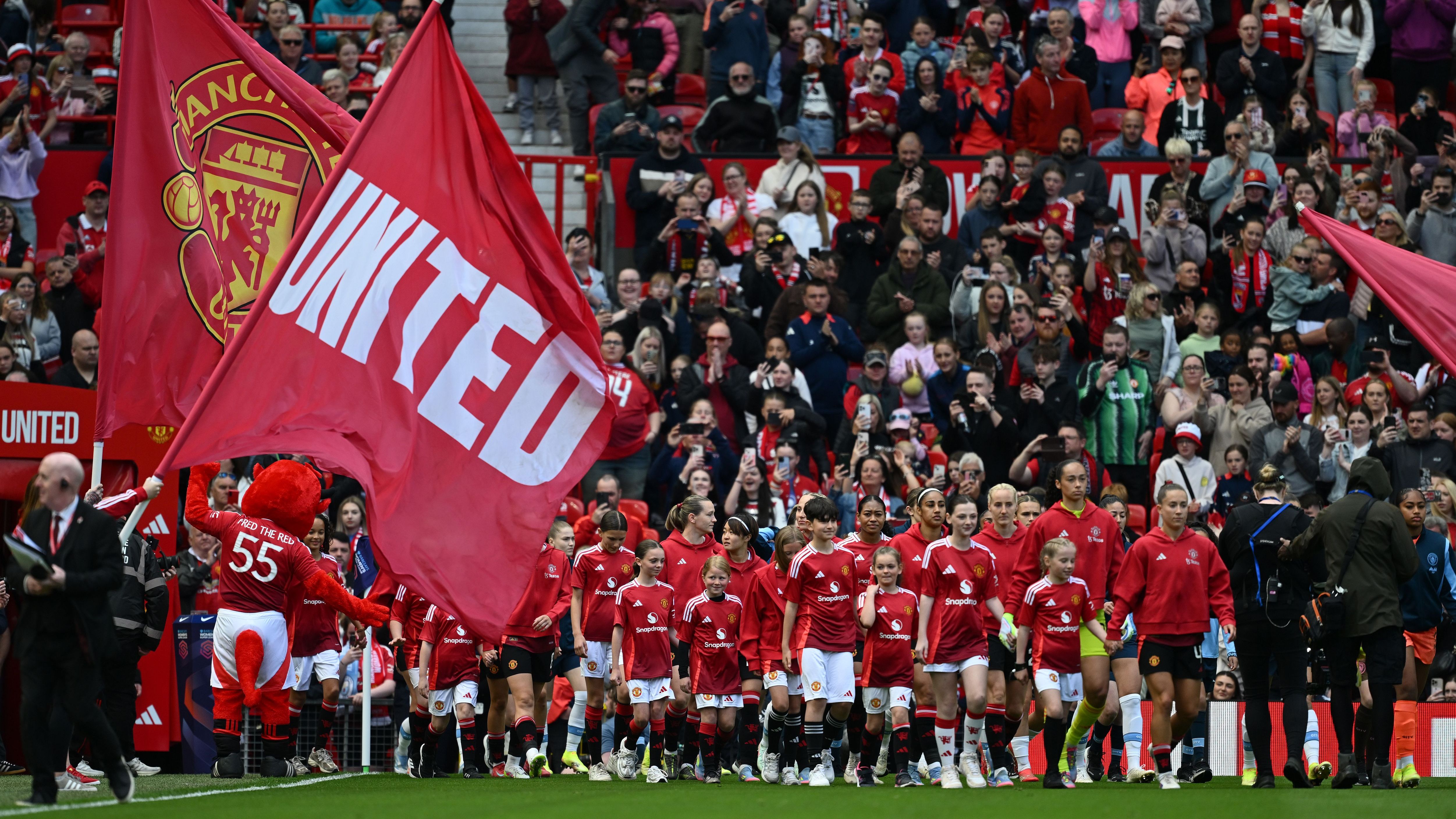 Manchester United FC v Manchester City FC - Barclays Women's Super League