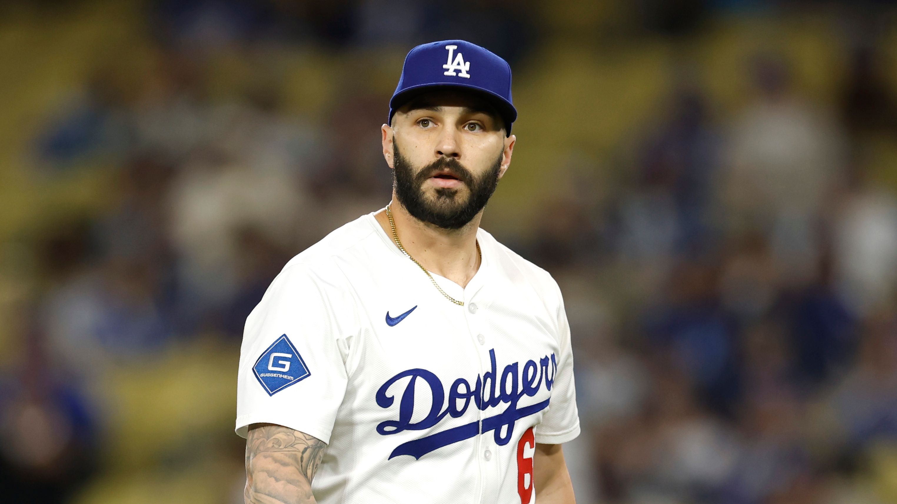 Miami Marlins v Los Angeles Dodgers