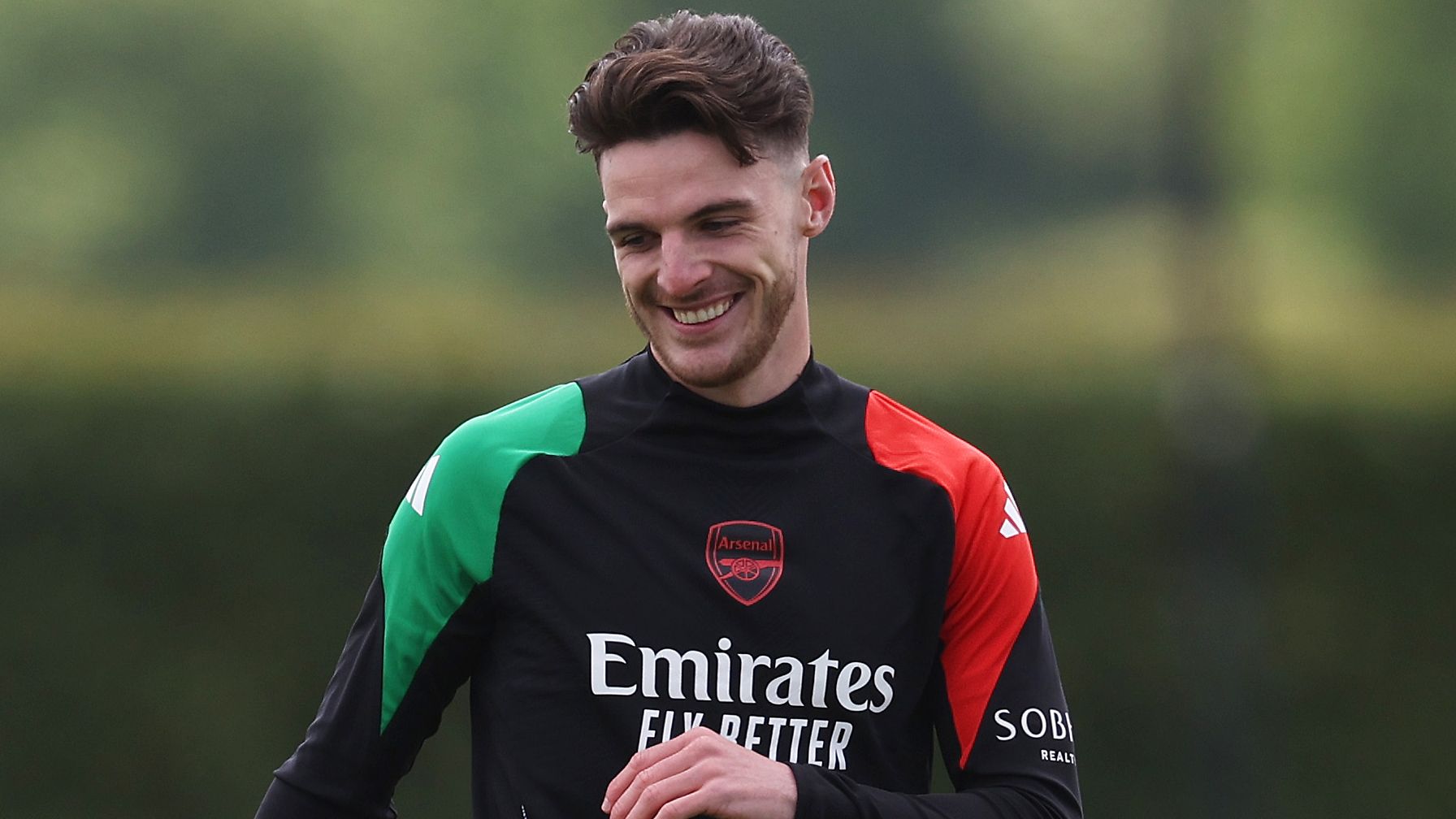 Arsenal FC Training Session And Press Conference - UEFA Champions League 2024/25 Semi Final Second Leg