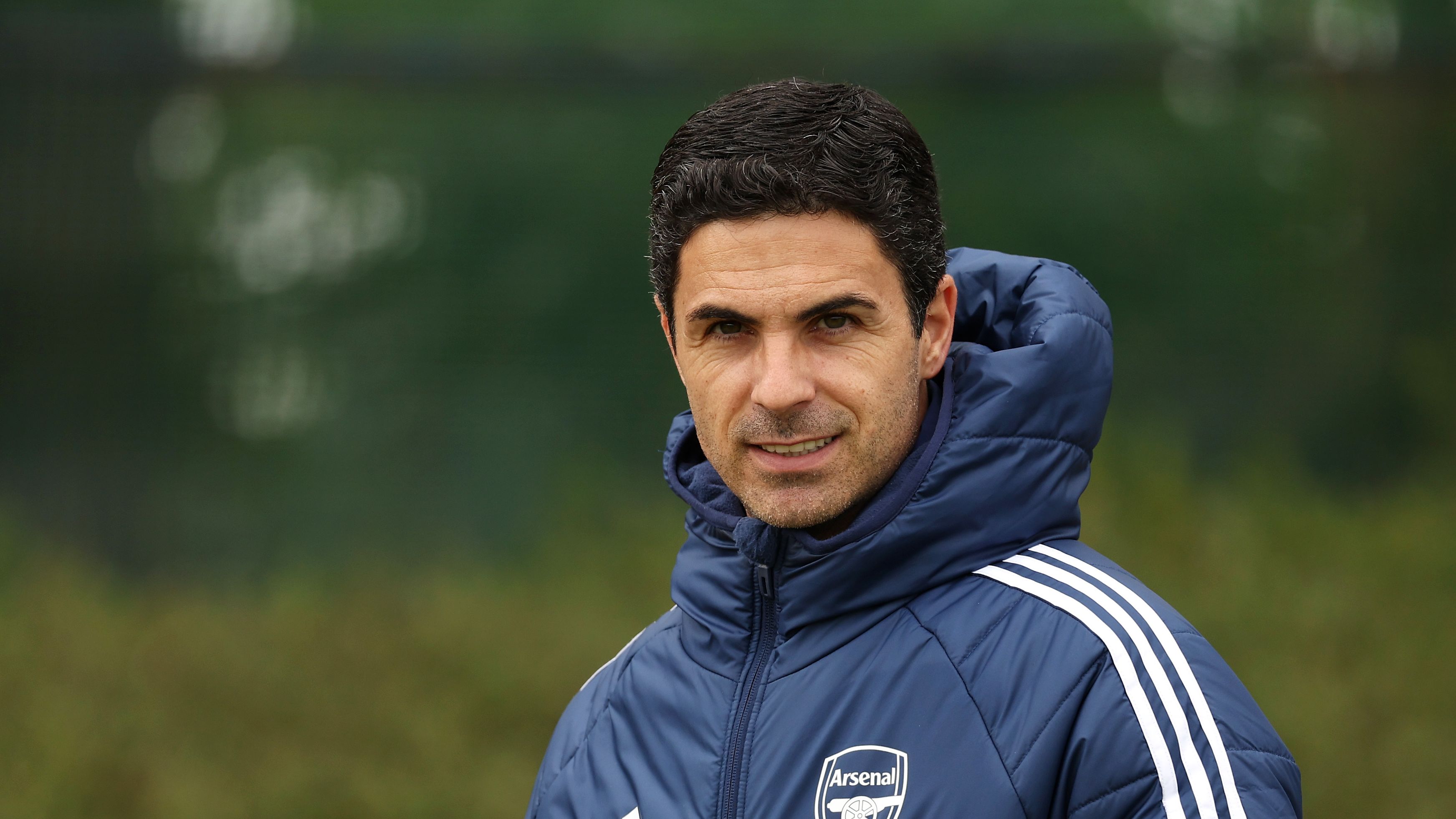 Arsenal FC Training Session And Press Conference - UEFA Champions League 2024/25 Semi Final Second Leg