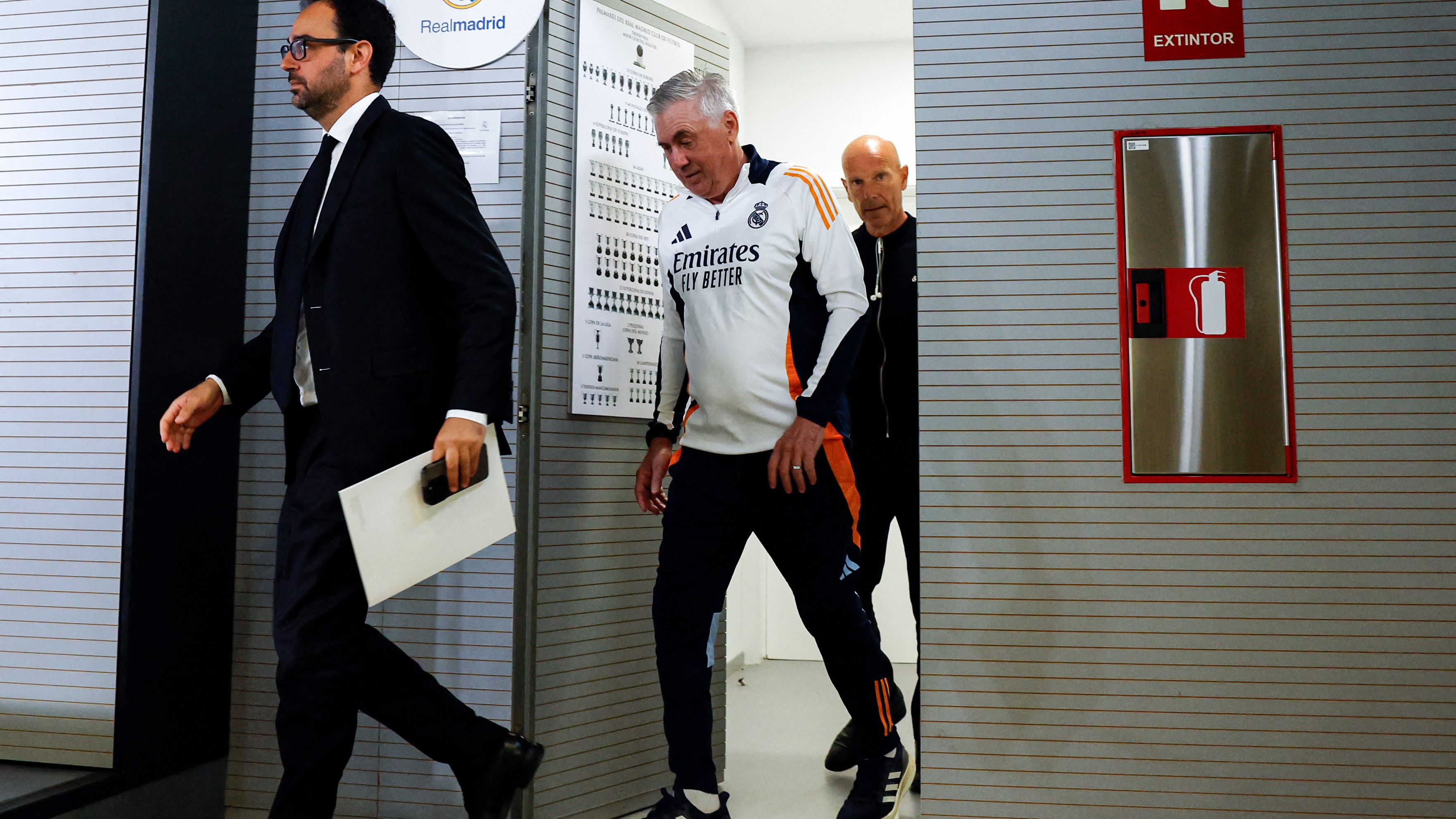 FBL-ESP-LIGA-REAL MADRID-PRESSER