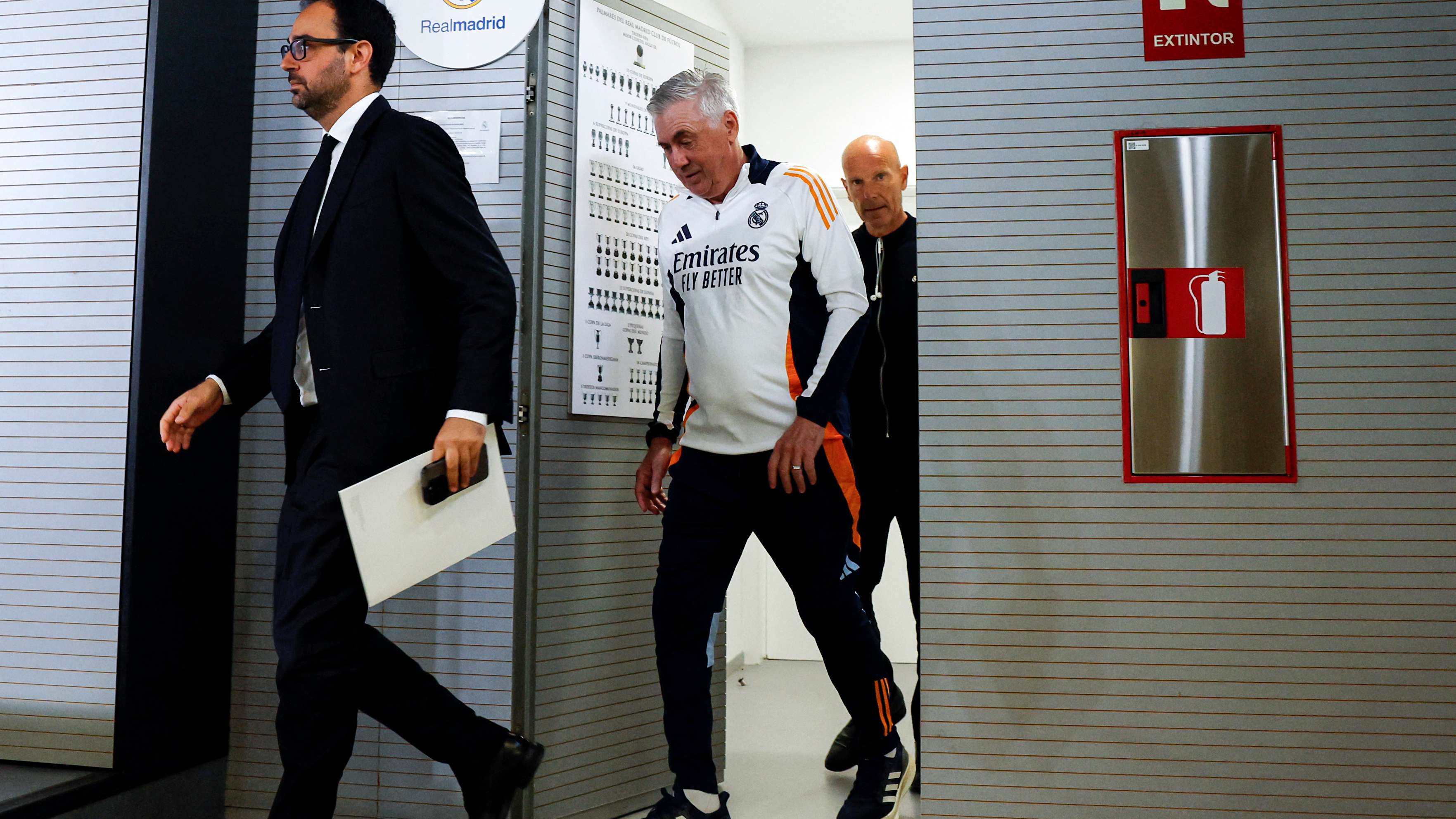 FBL-ESP-LIGA-REAL MADRID-PRESSER