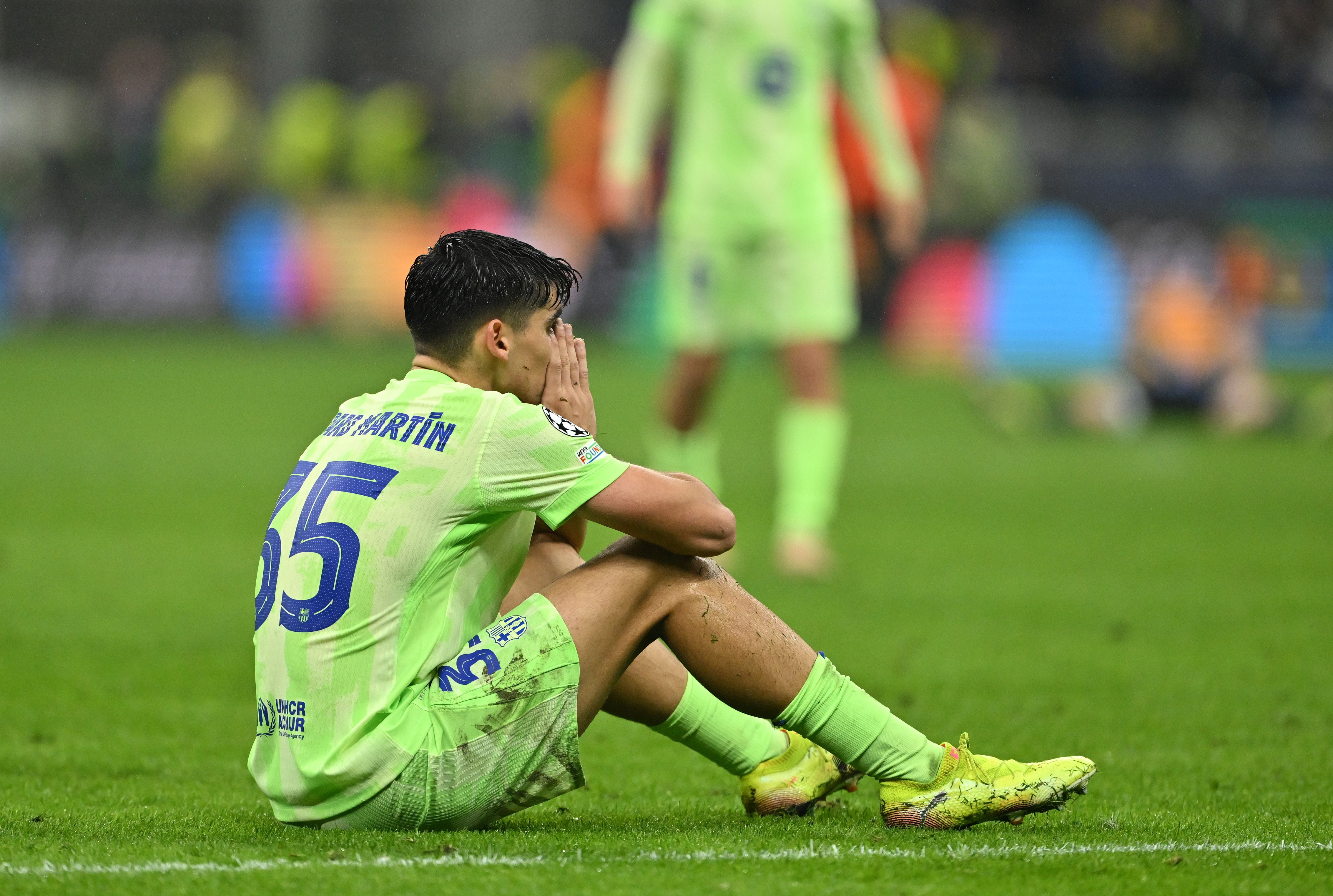 Gerard Martin Barcelona Champions League 2025