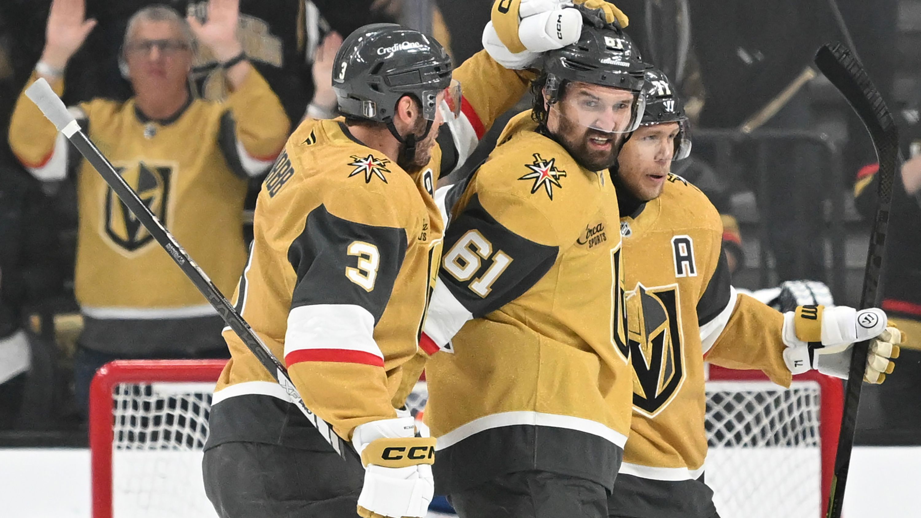 Edmonton Oilers v Vegas Golden Knights - Game One