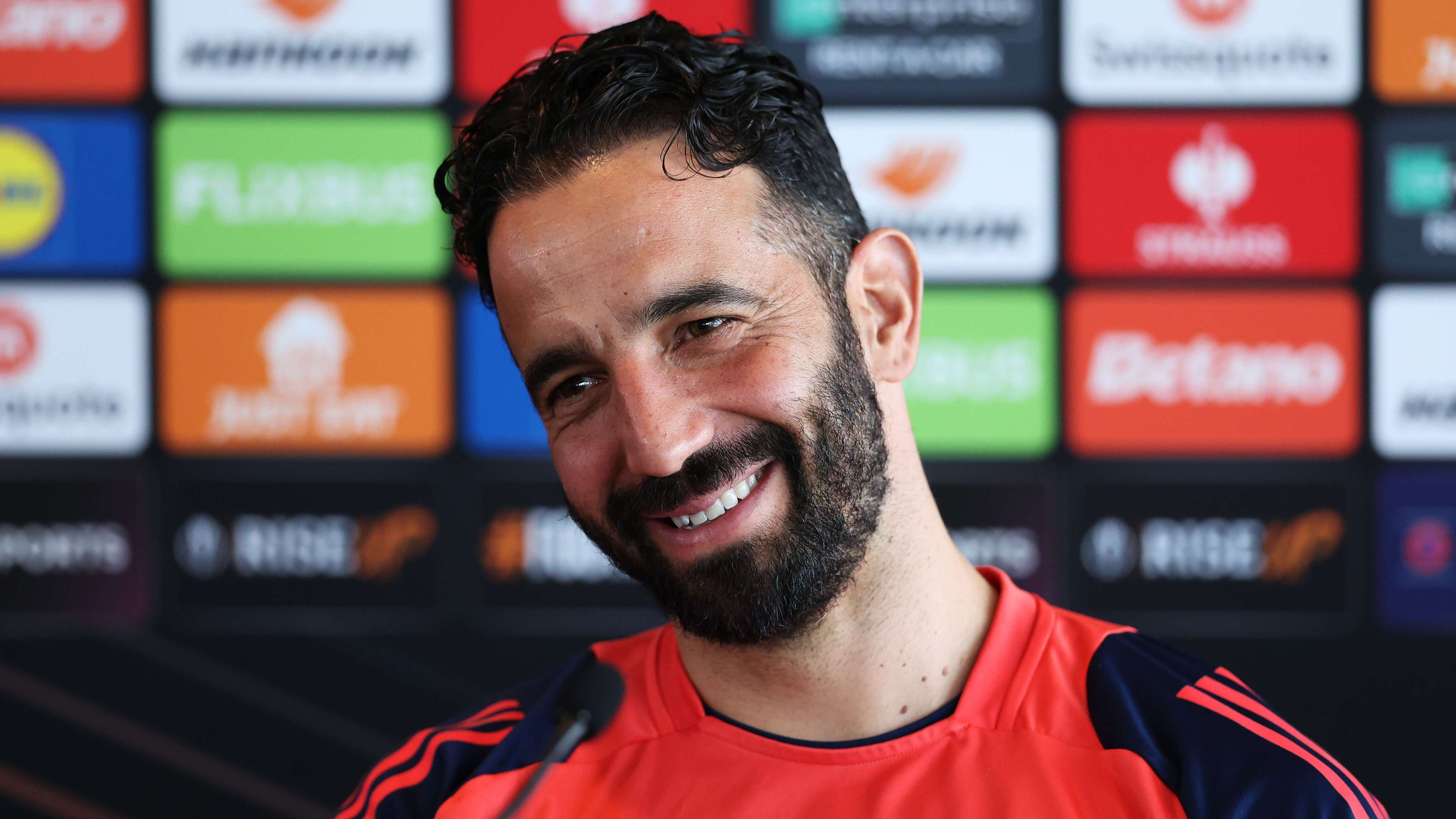 Manchester United Training Session And Press Conference - UEFA Europa League 2024/25 Semi Final Second Leg