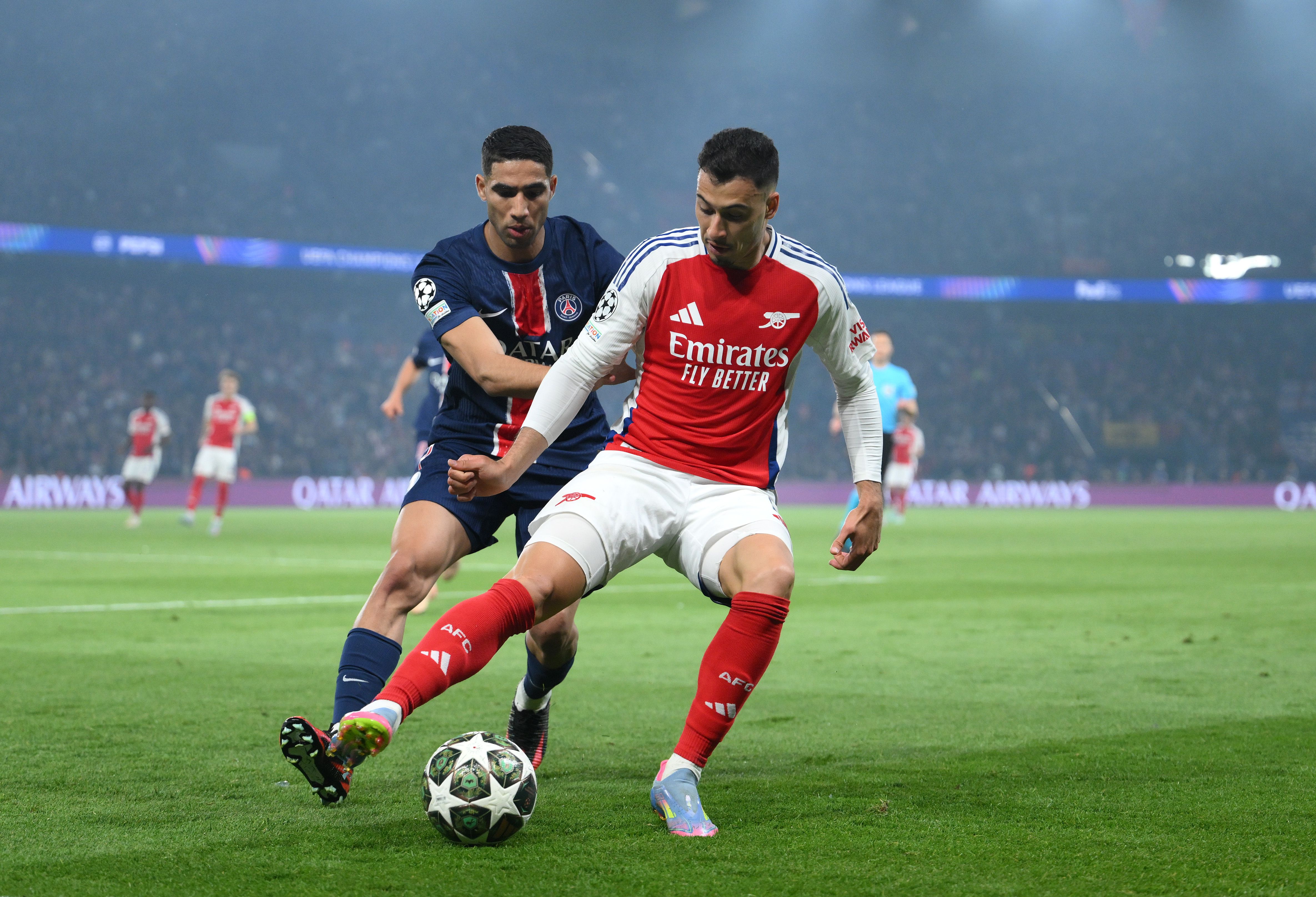 Paris Saint-Germain v Arsenal FC - UEFA Champions League 2024/25 Semi Final Second Leg