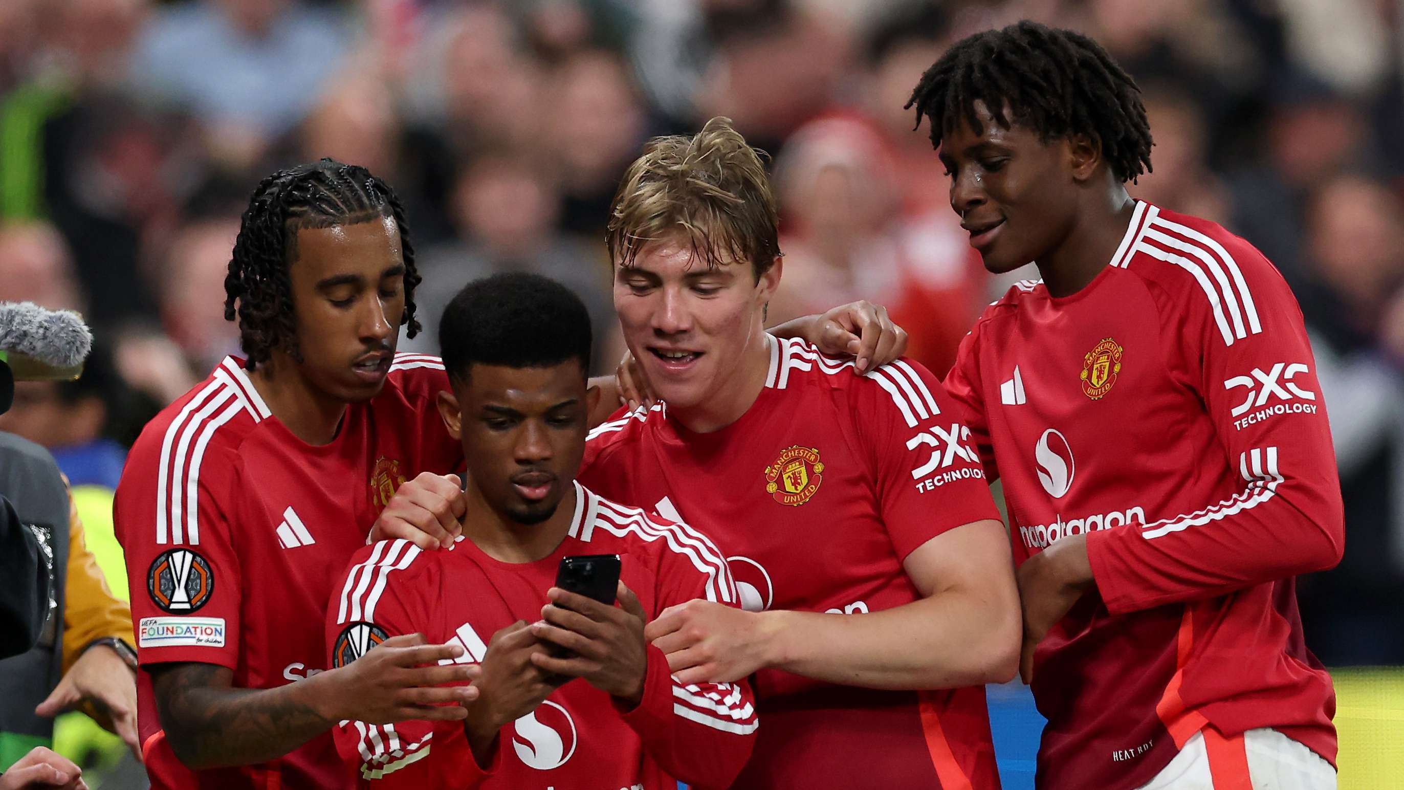 Manchester United v Athletic Club - UEFA Europa League 2024/25 Semi Final Second Leg Hojlund