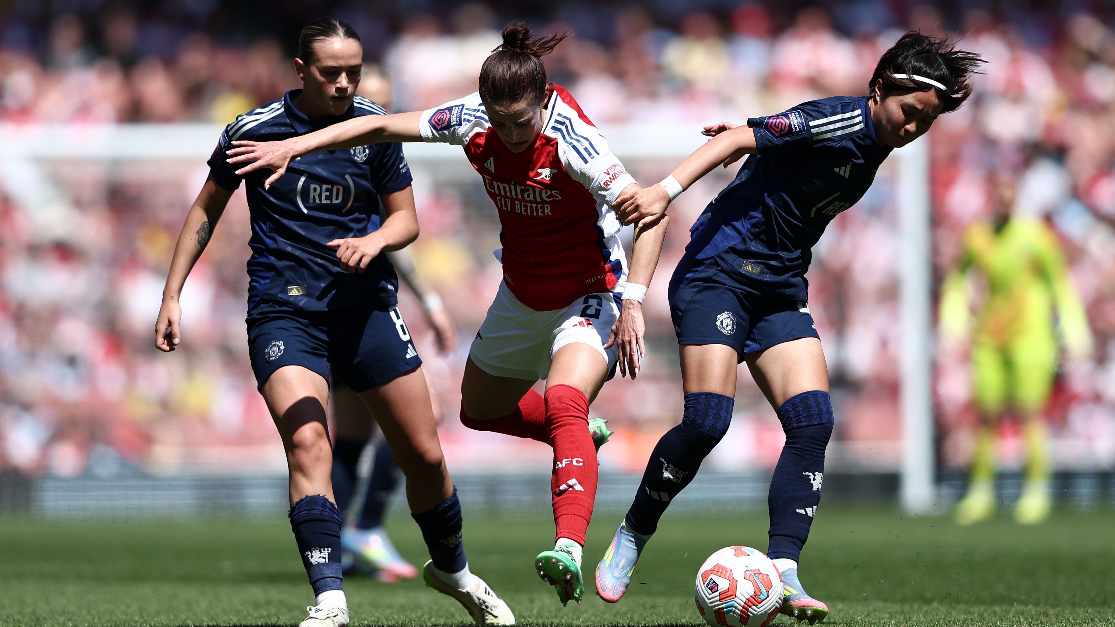 Arsenal FC v Manchester United FC - Barclays Women's Super League