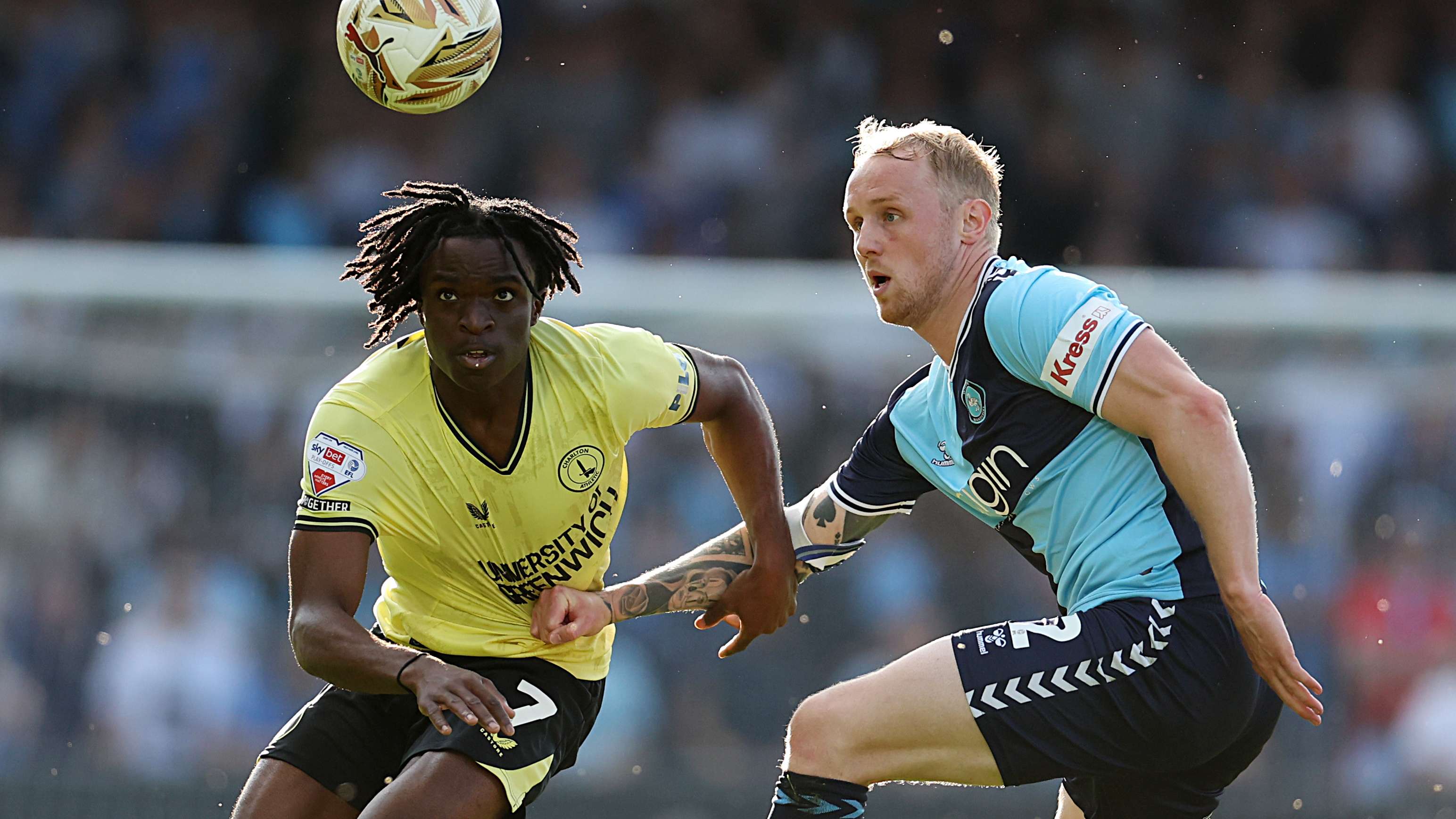 Wycombe Wanderers v Charlton Athletic - Sky Bet League One Play Off Semi Final First Leg