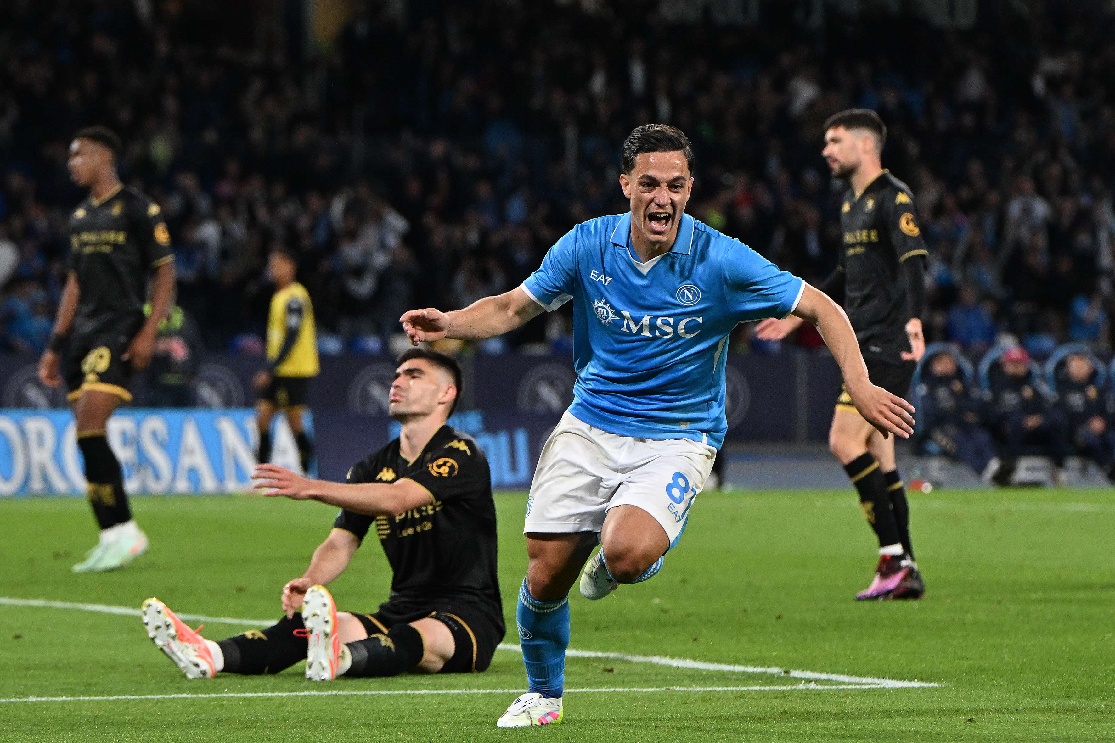 Napoli v Genoa - Serie A