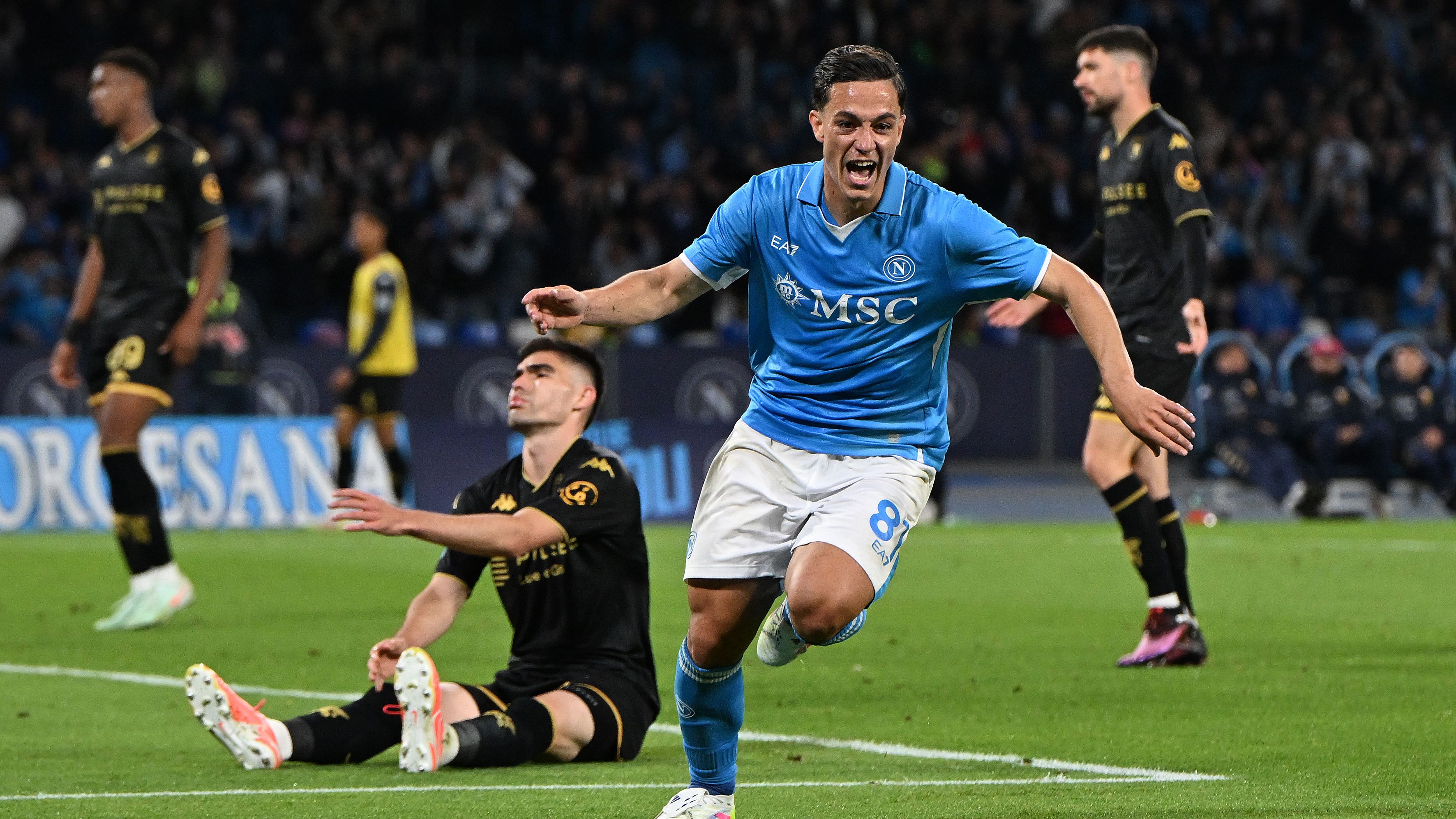 Napoli v Genoa - Serie A