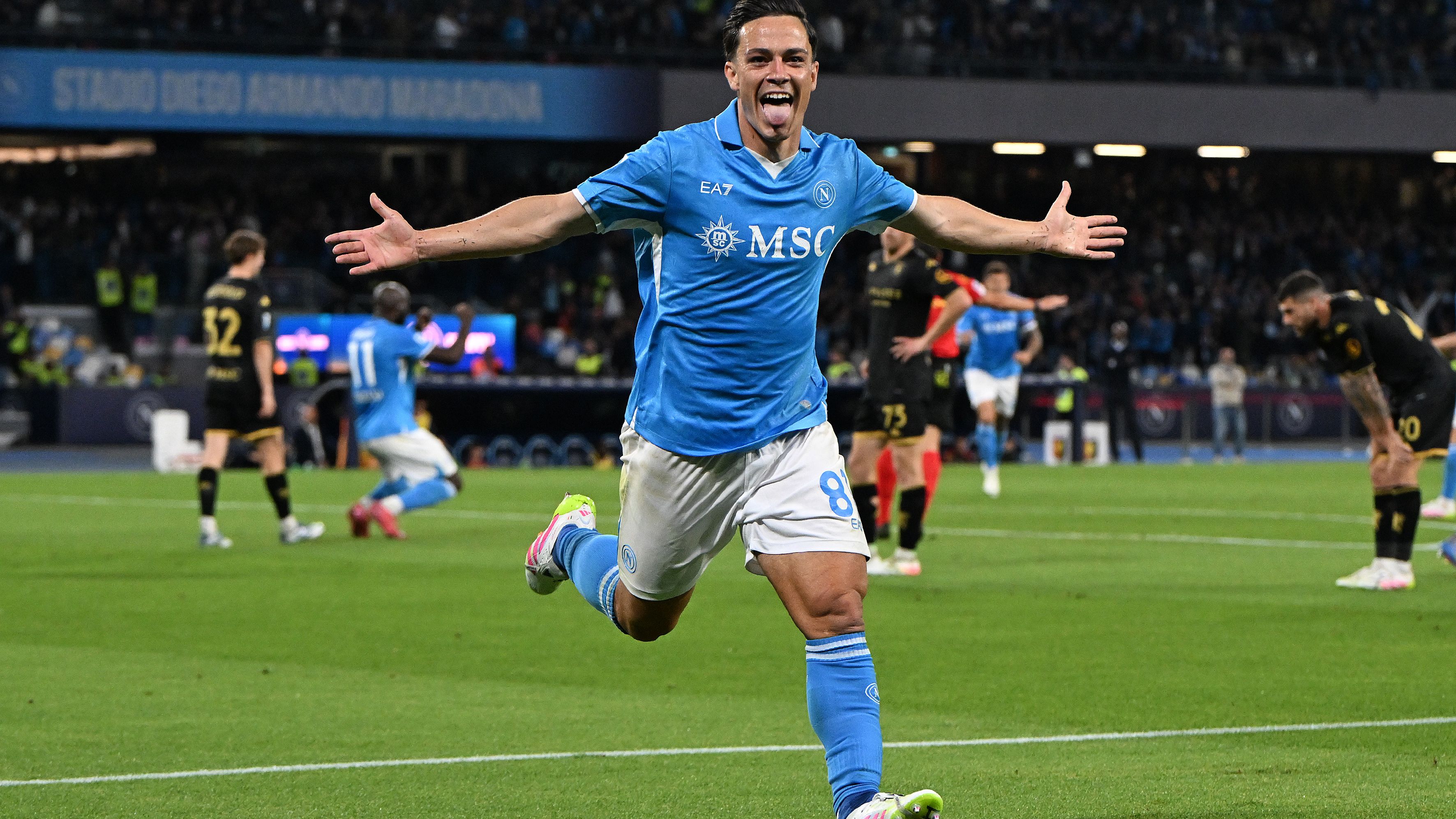 Napoli v Genoa - Serie A