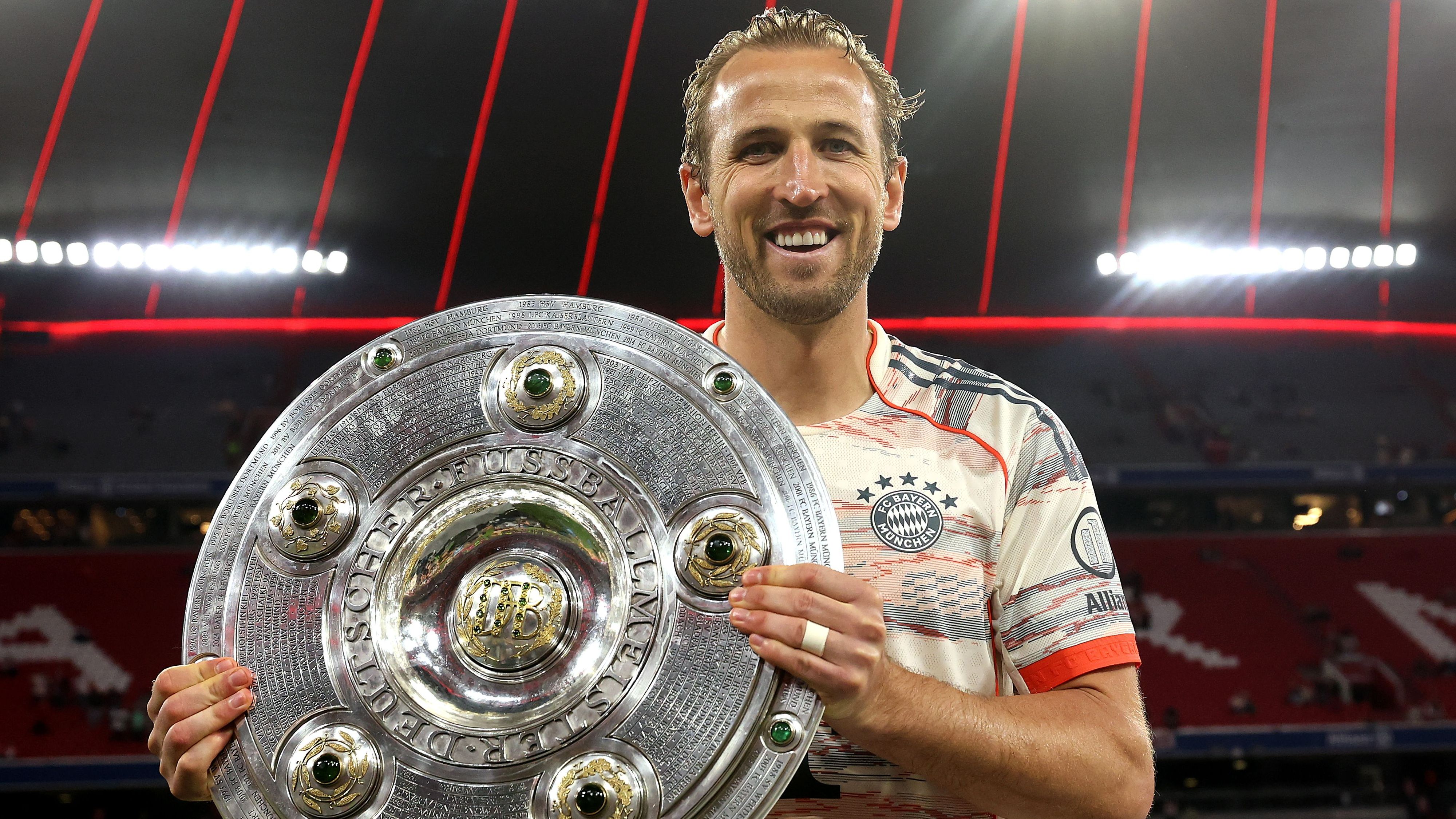 Harry Kane is ready to party! Bayern striker wants to share 'good time' with fans in traditional Munich celebrations after Bundesliga title win