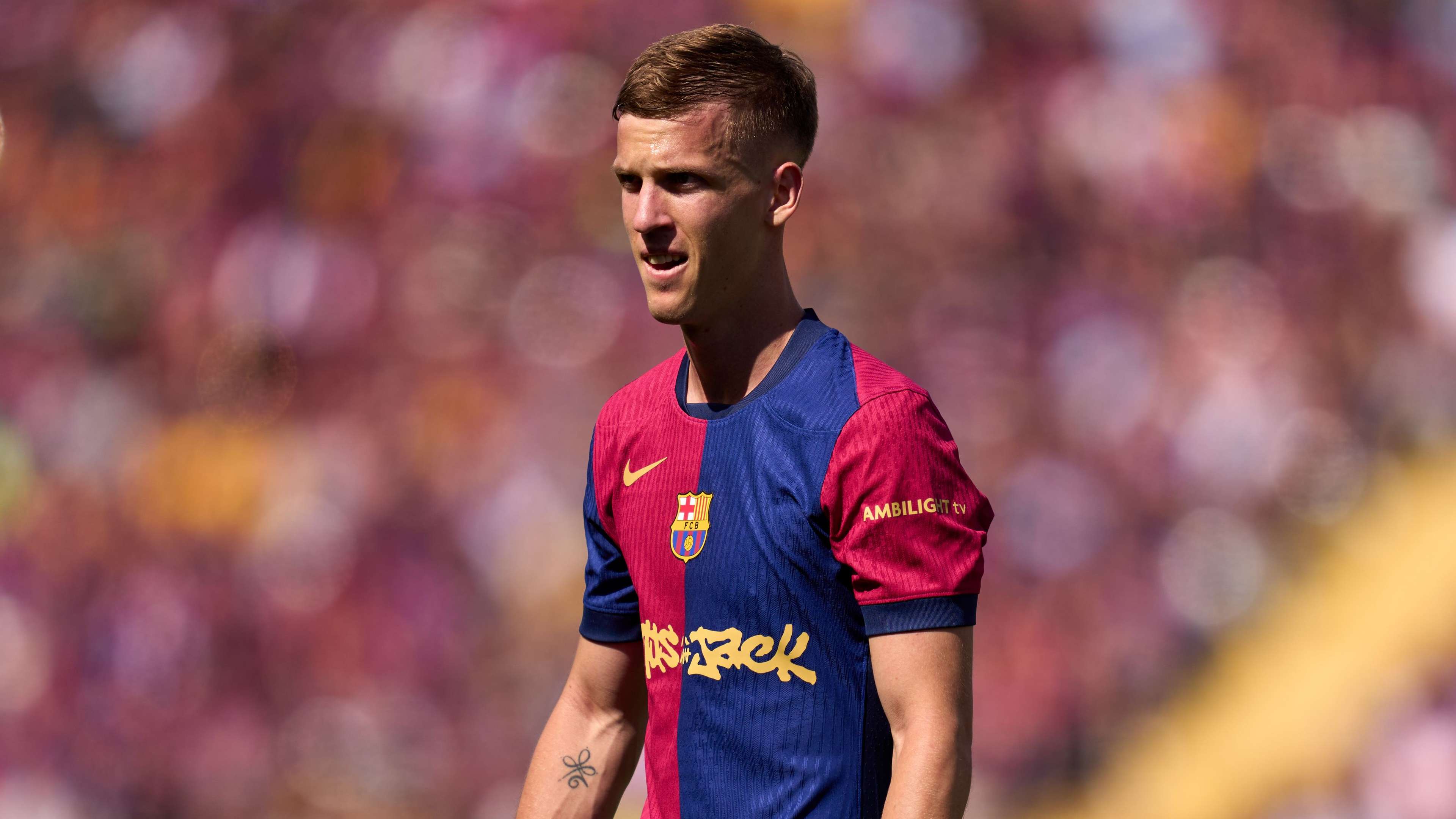 GettyImages-2214592336 Dani Olmo reveals talks with 'world-class' Luis Diaz as Barcelona star discusses links to Liverpool star and Nico Williams