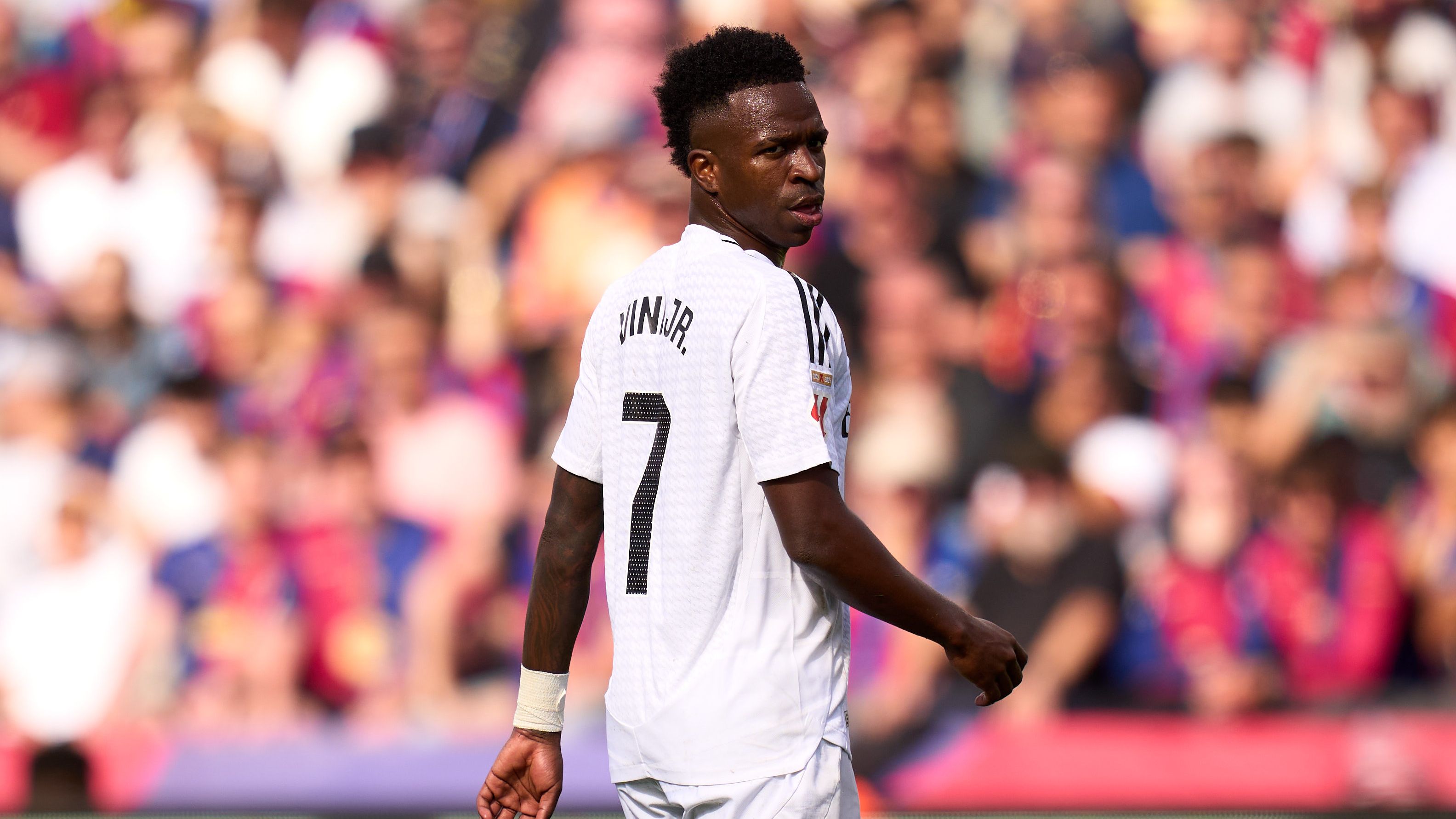 Five fans handed prison sentences for racist abuse of Vinicius Jr in Real Madrid clash against Real Valladolid
