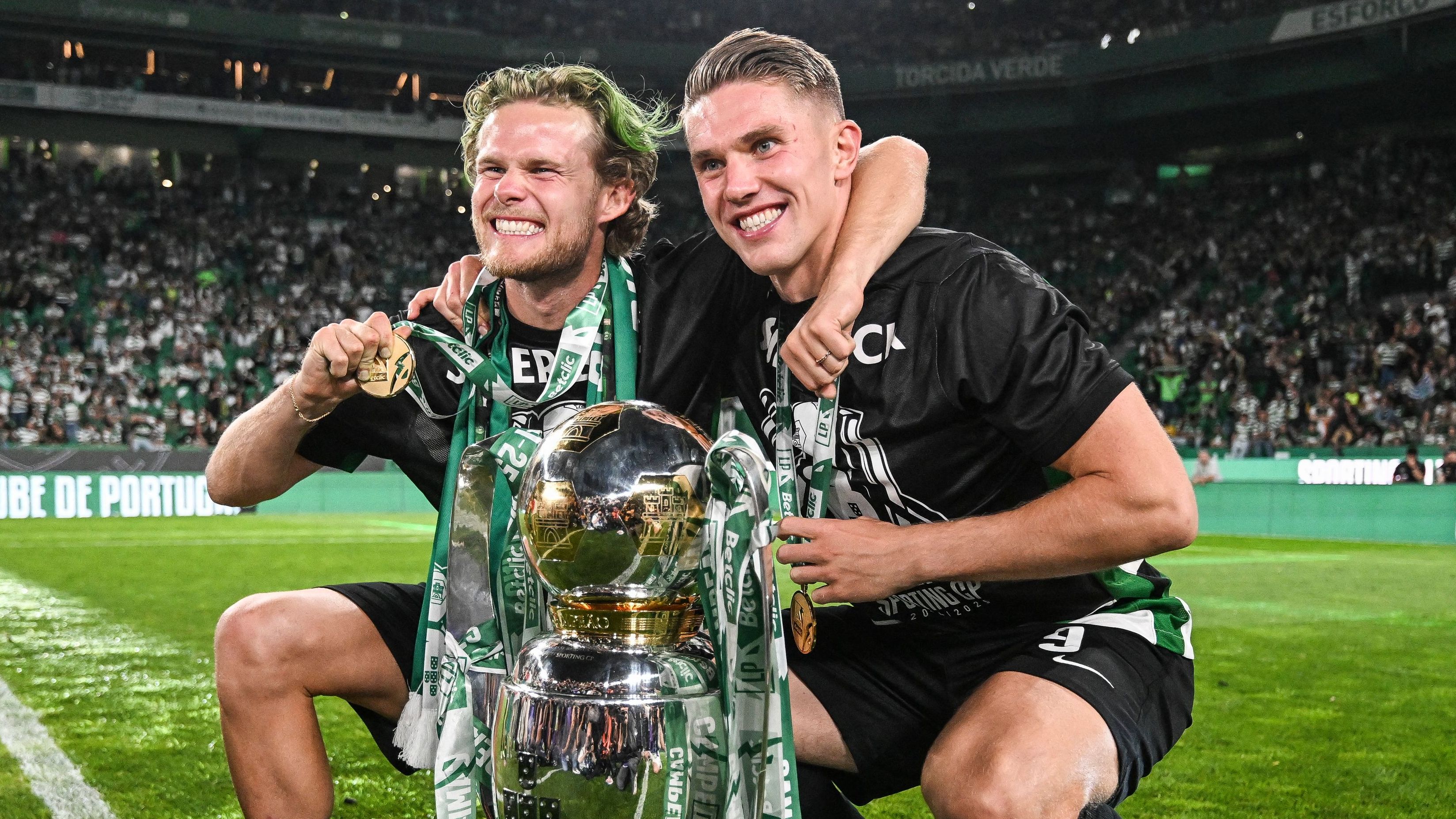 Morten Hjulmand 'rejected offers to treble his wages' to stay at Sporting CP as president hails stars for not following Viktor Gyokeres out the door | Goal.com UK
