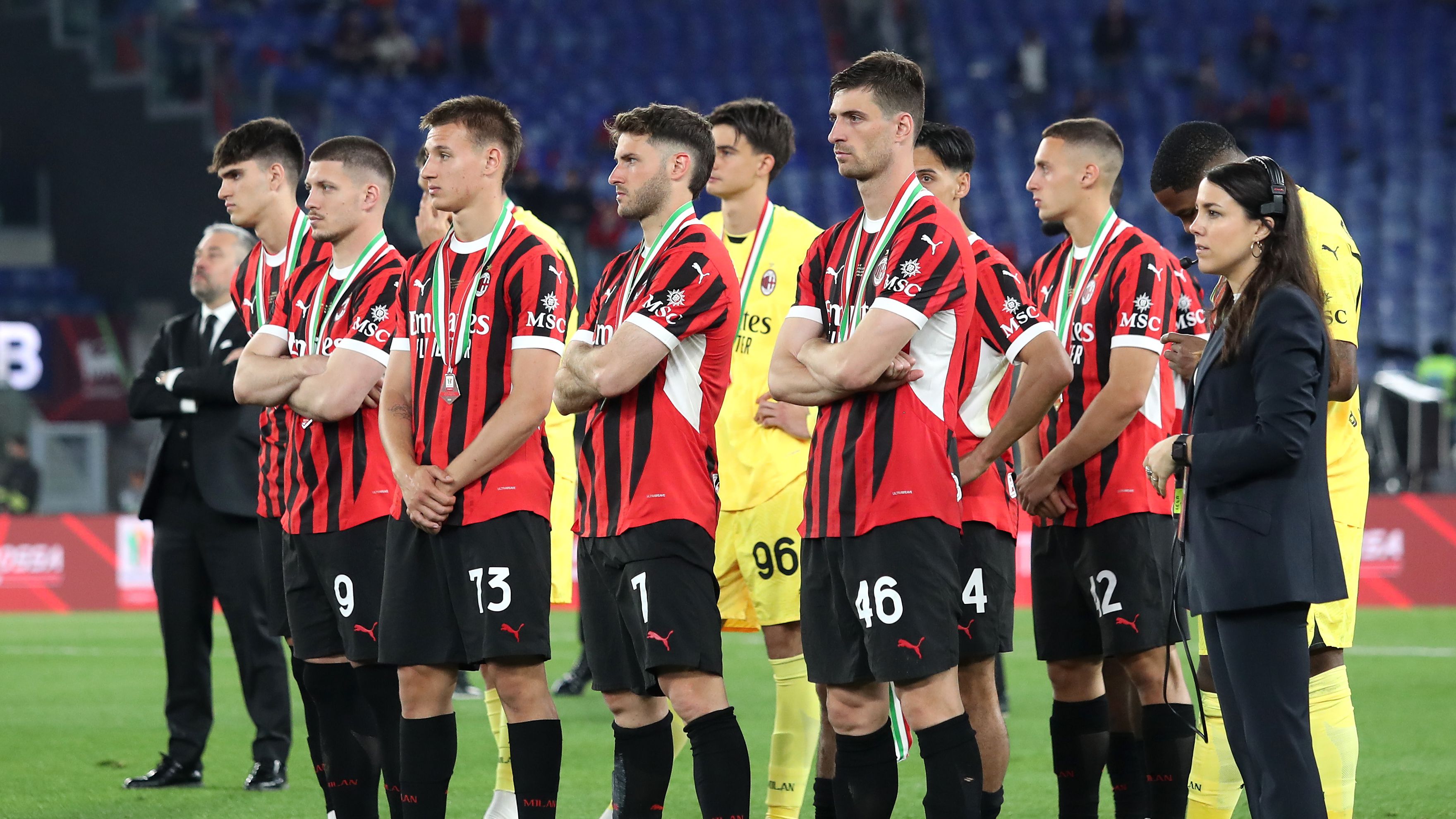 AC Milan v Bologna - Coppa Italia Final
