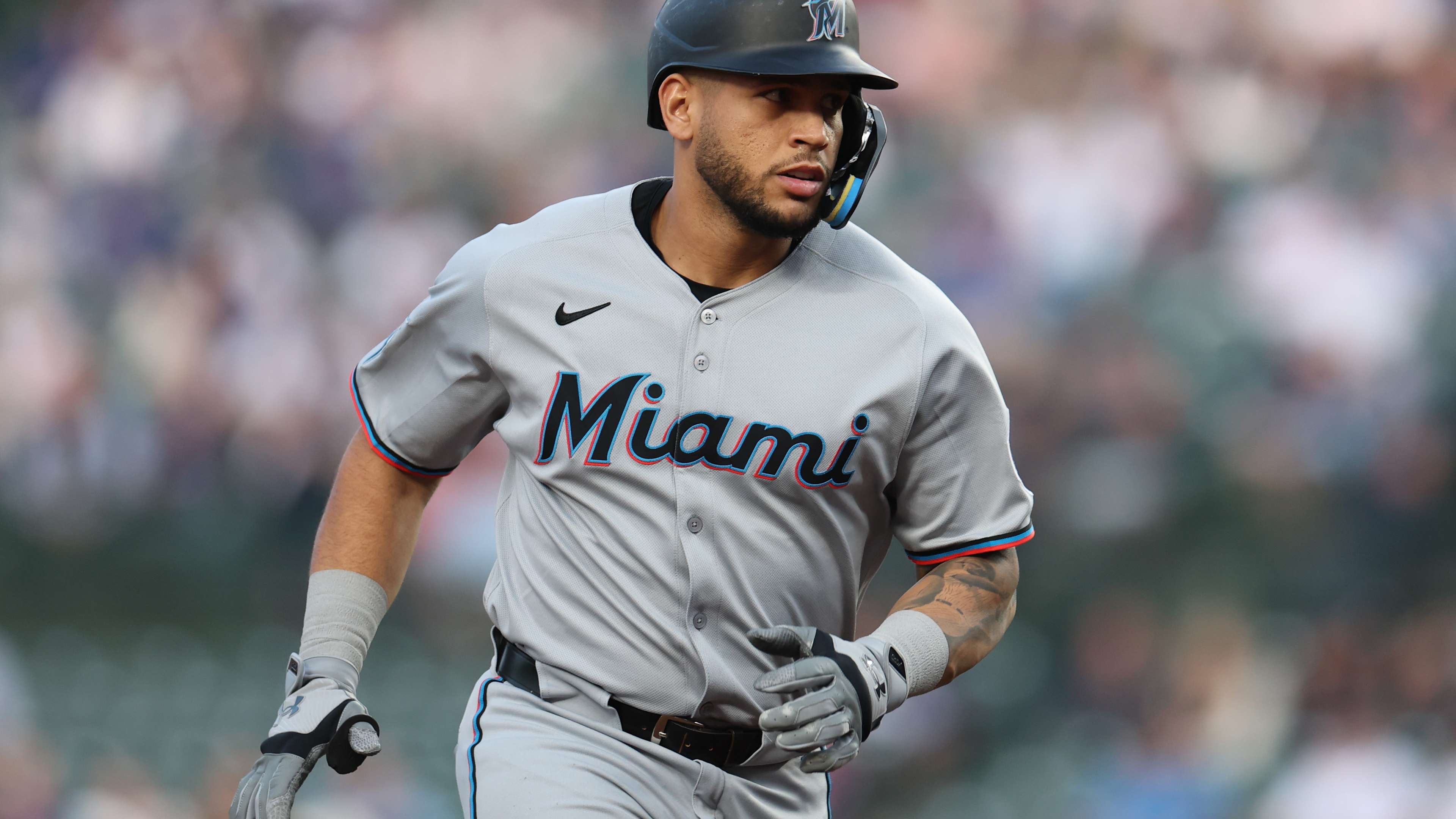 Miami Marlins v Chicago Cubs