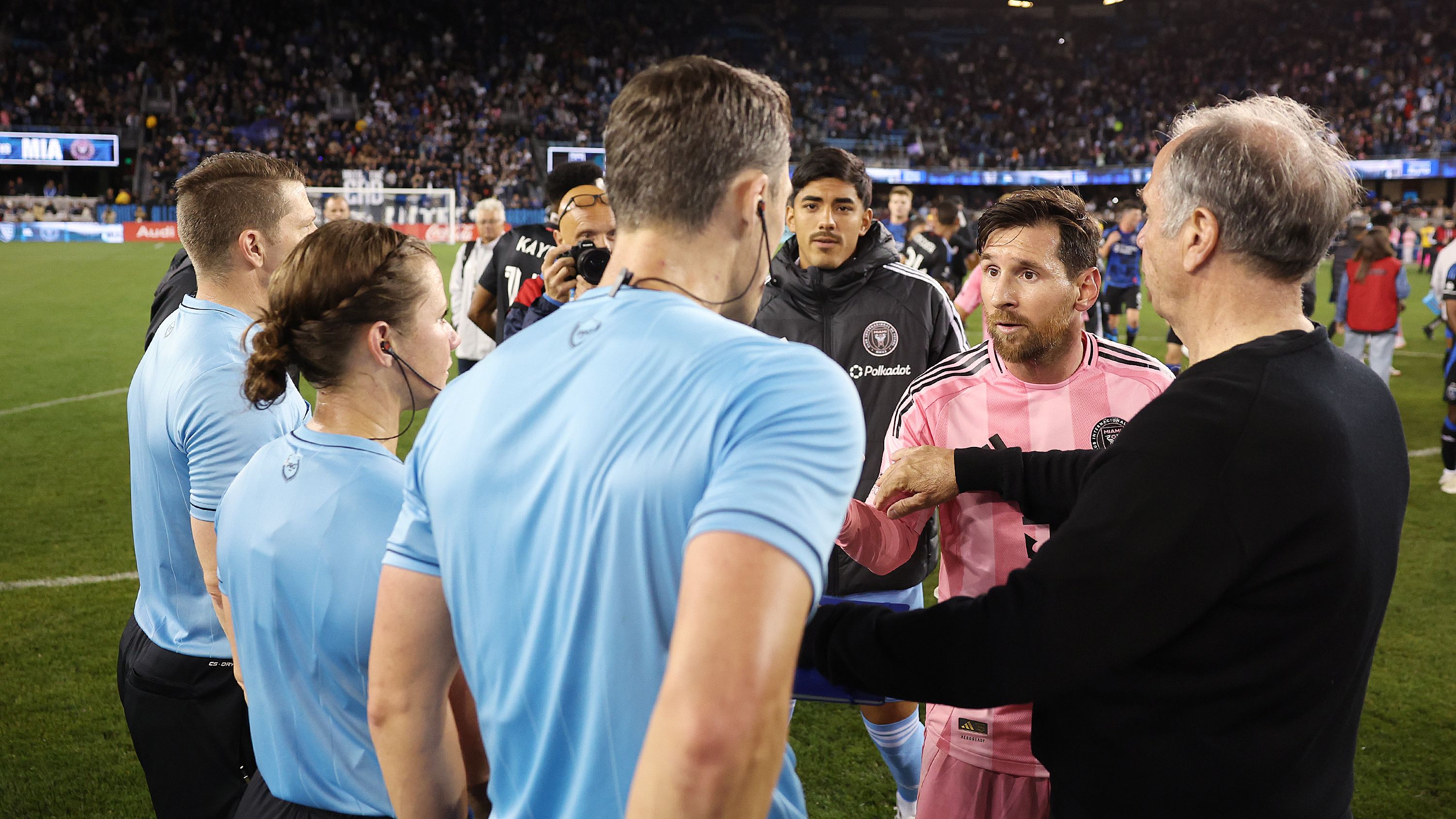 'It was a bad look' - Alexi Lalas criticizes Lionel Messi's referee confrontation after Inter Miami's thrilling draw with San Jose Earthquakes | Goal.com UK