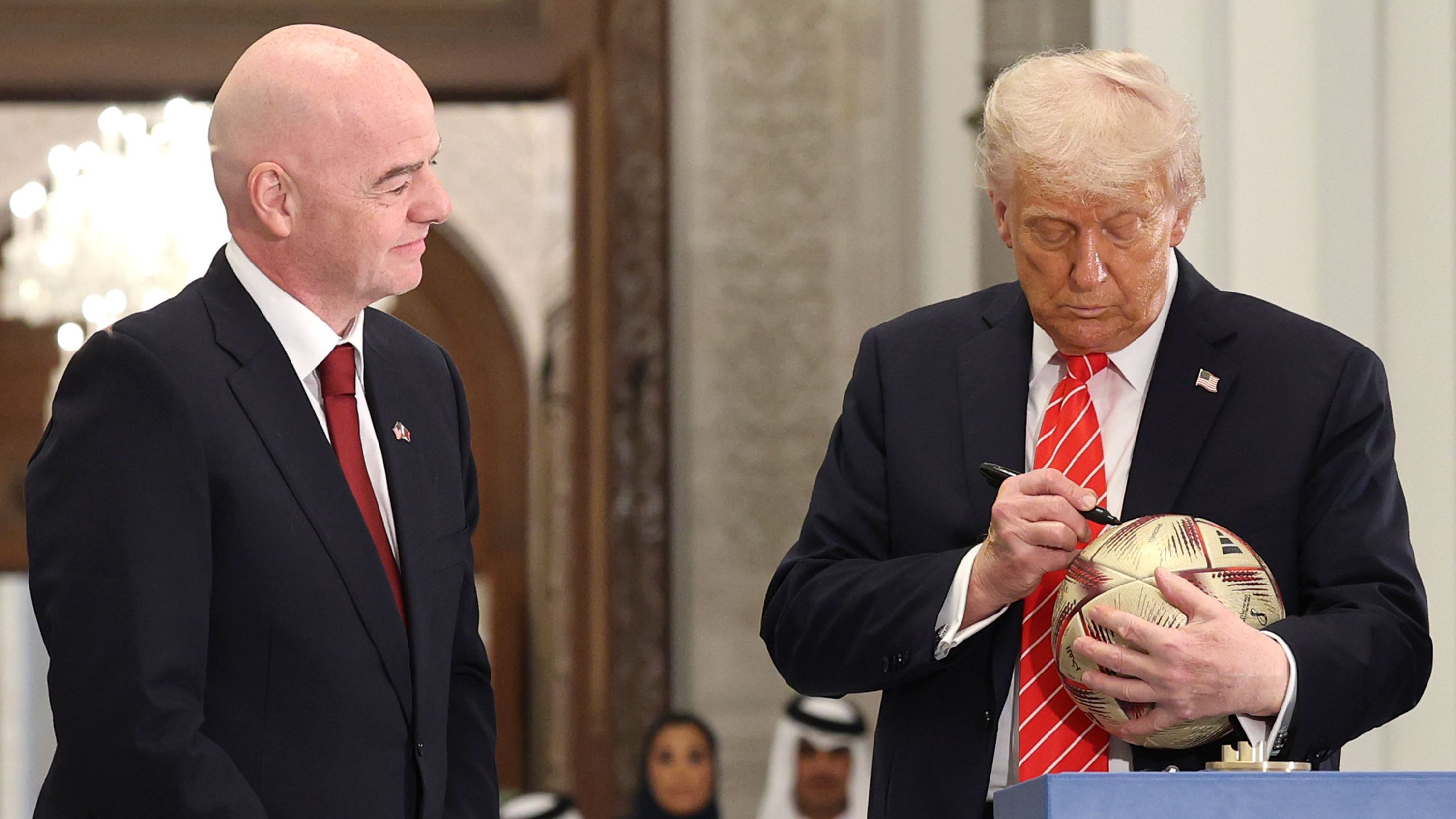 President Trump Makes First Middle East Trip Of His Second Term