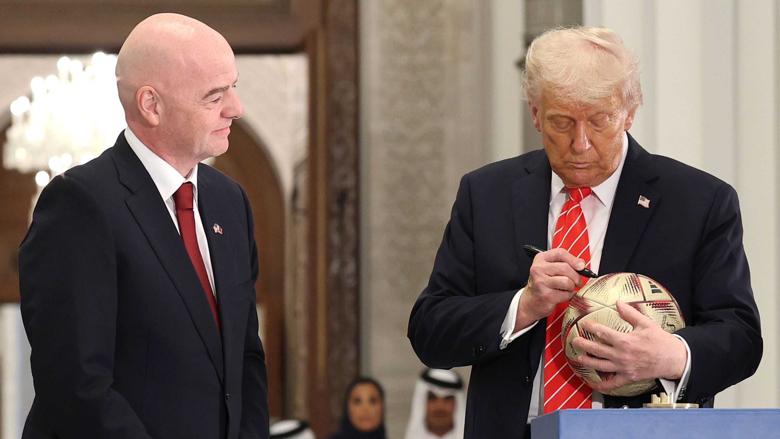 President Trump Makes First Middle East Trip Of His Second Term