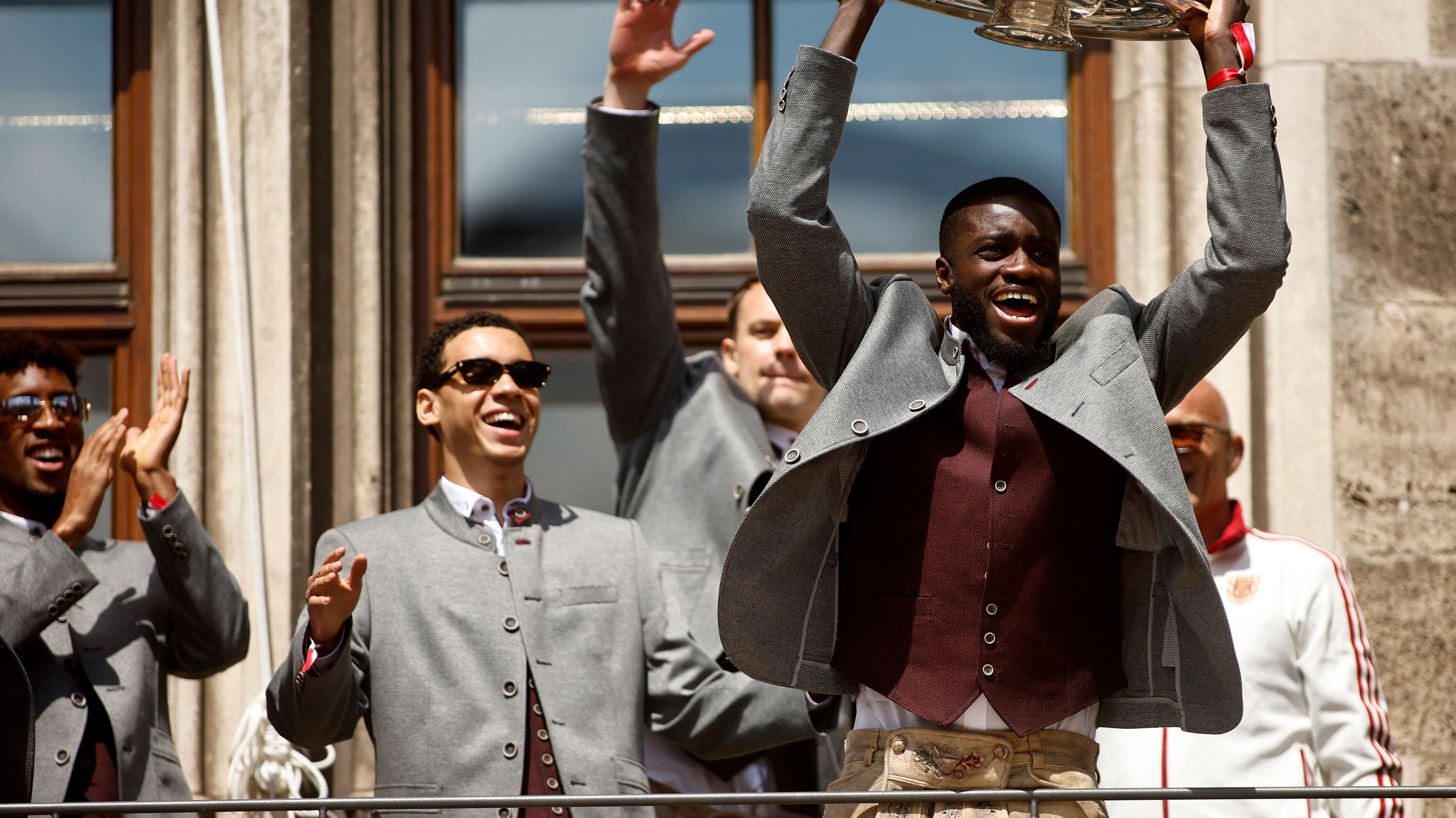 FC Bayern Muenchen Teams Celebrate Winning The Leagues