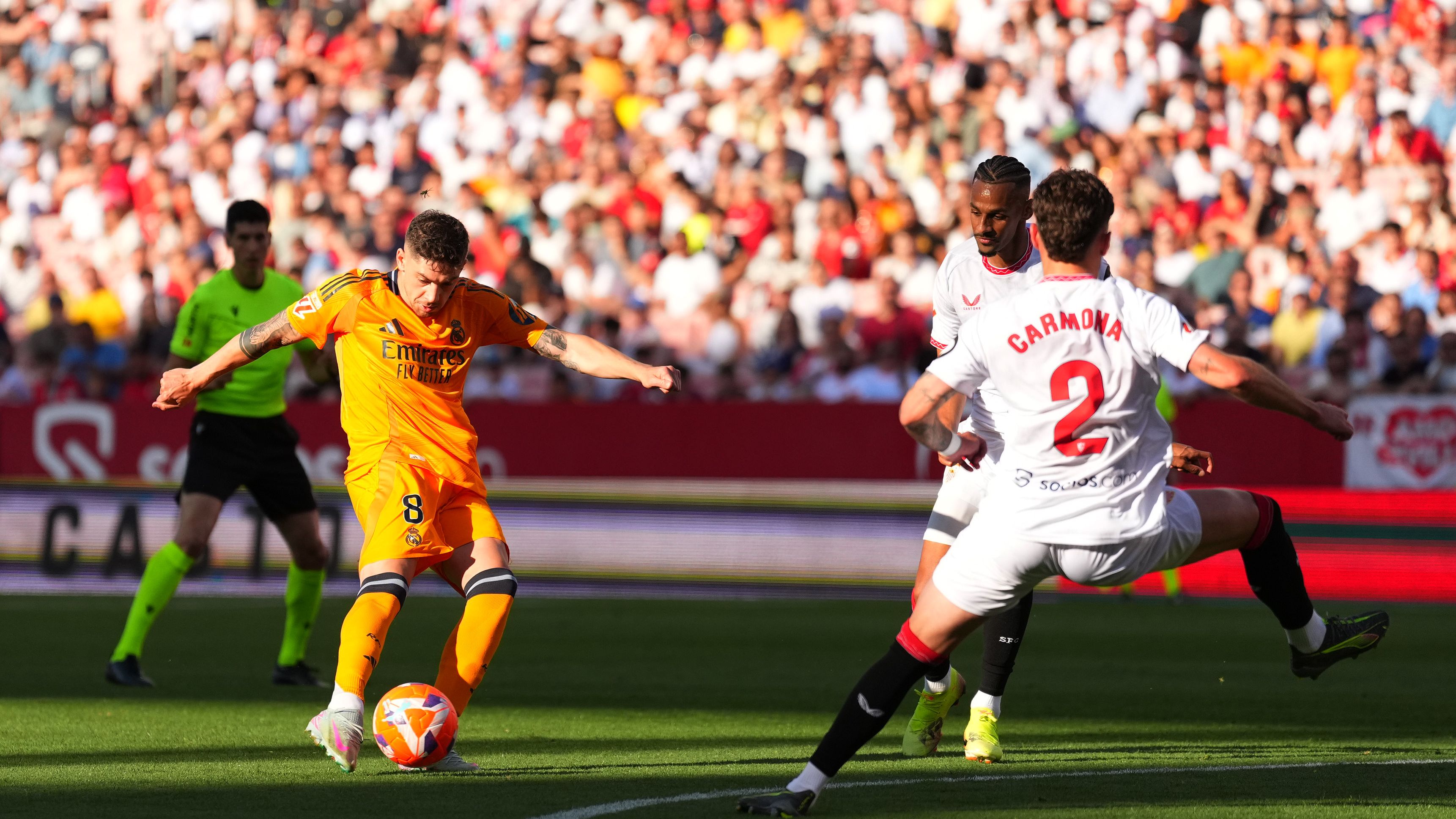 Sevilla FC v Real Madrid CF - La Liga EA Sports