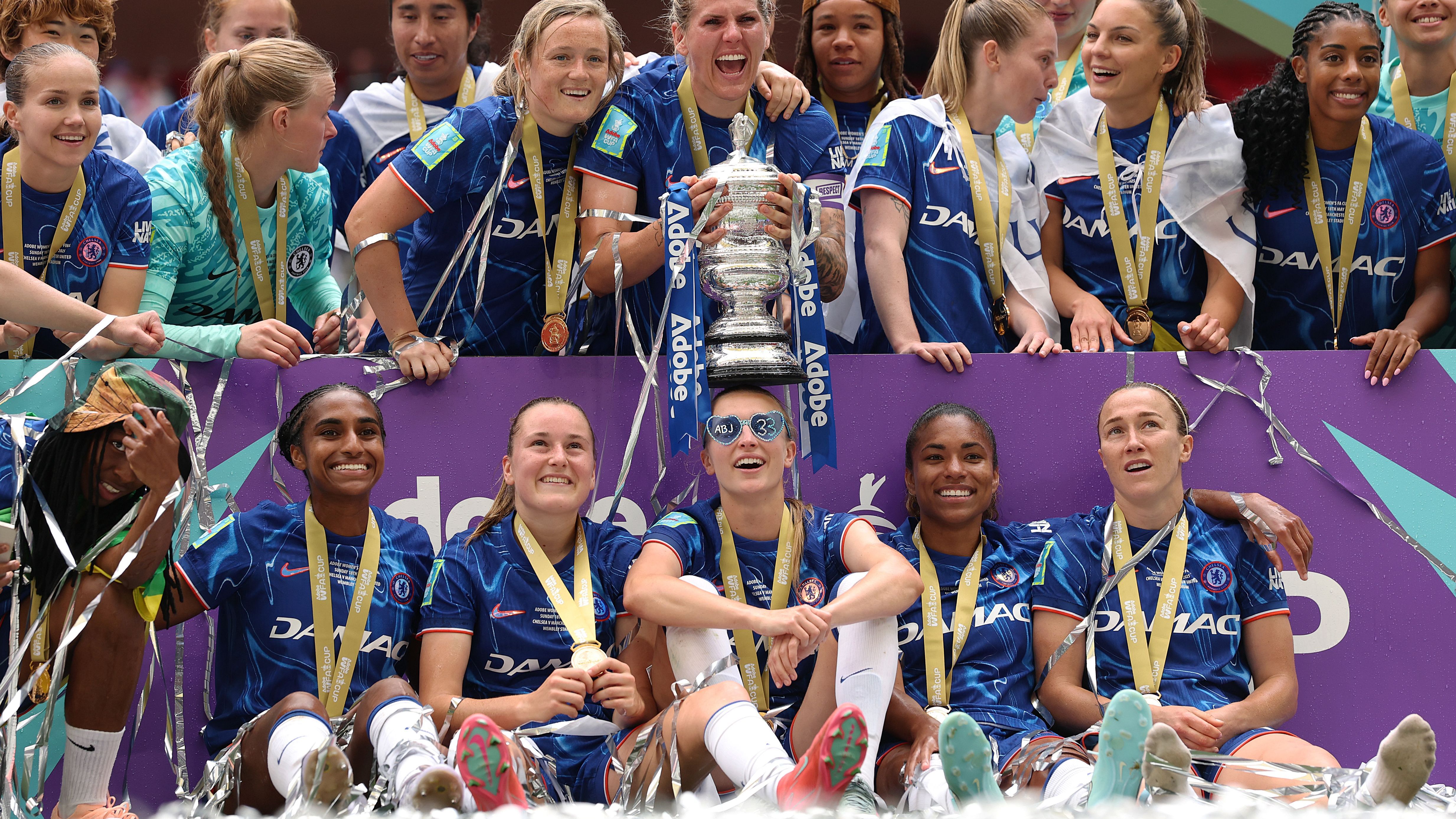 Chelsea v Manchester United - The Adobe Women's FA Cup Final
