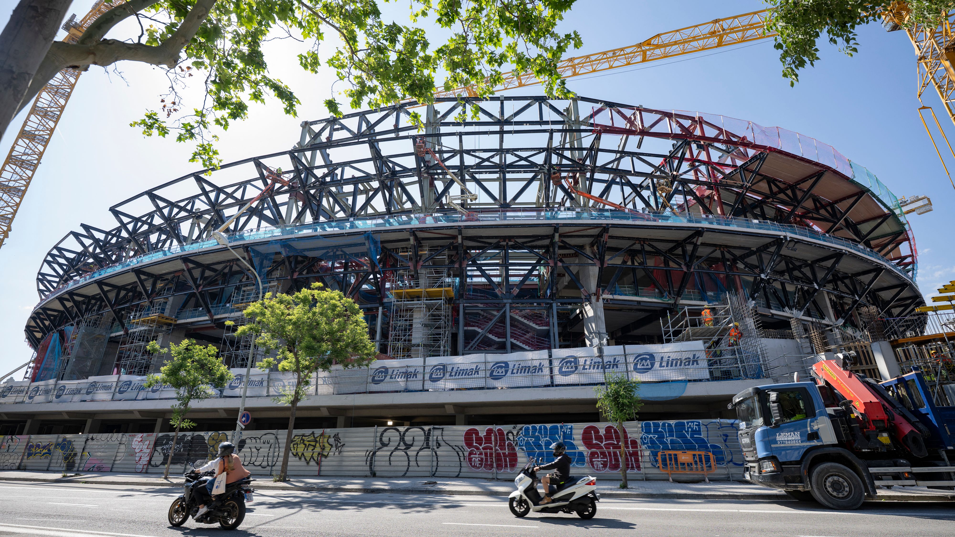 FBL-BARCELONA-STADIUM-CONSTRUCTION