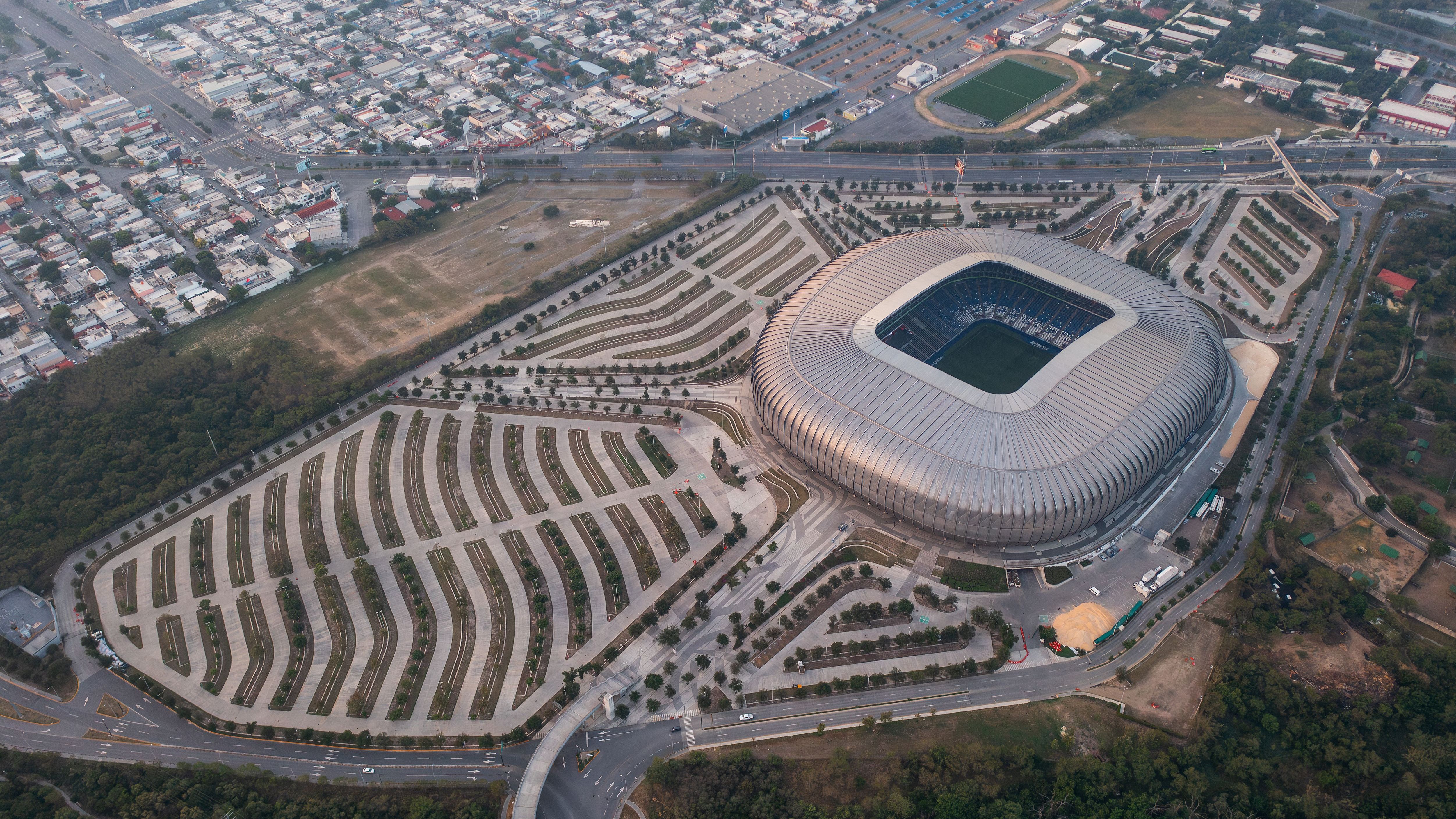 Aerial Views of BBVA Stadium