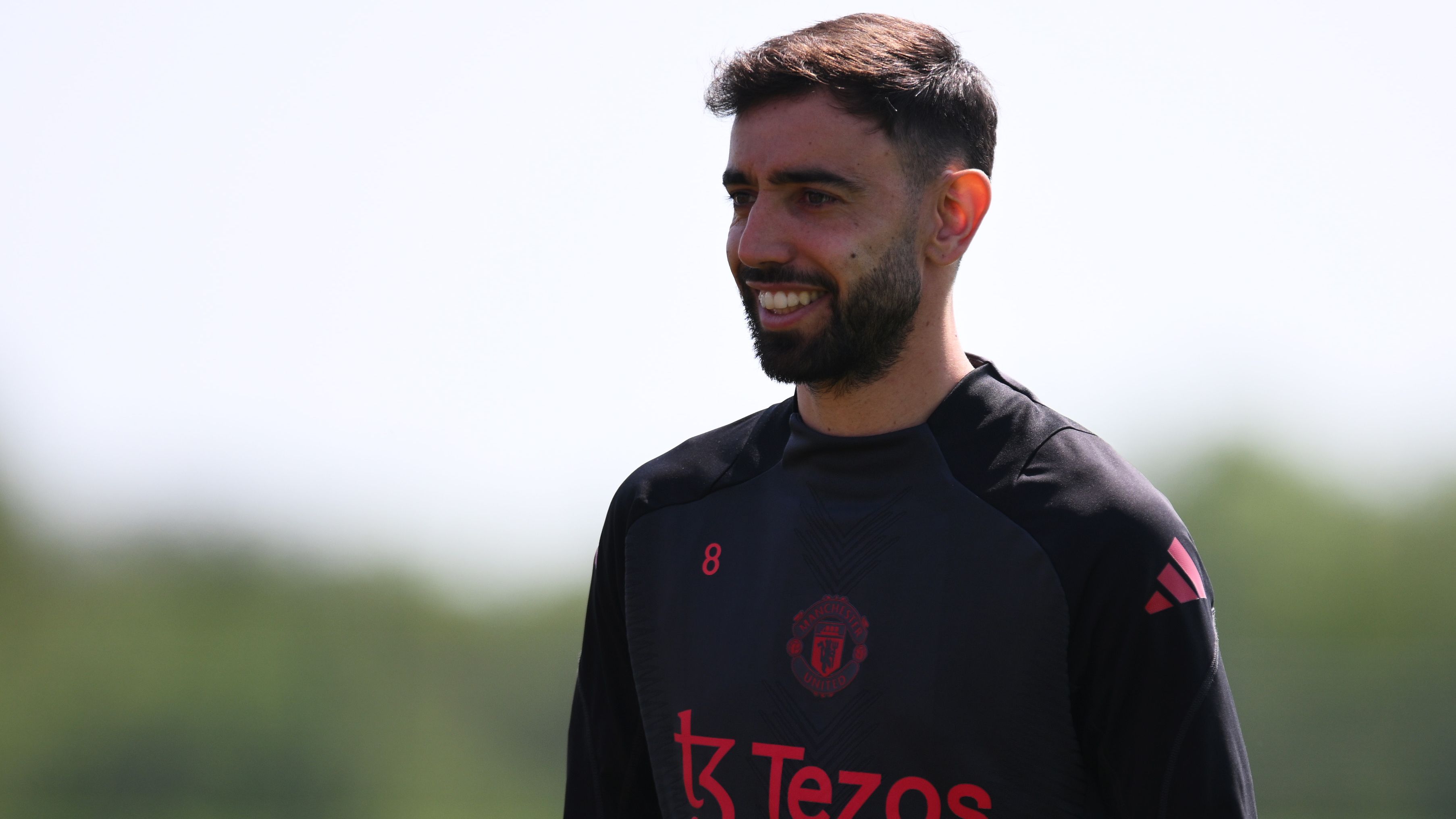 Manchester United Training Session And Press Conference - UEFA Europa League Final 2025