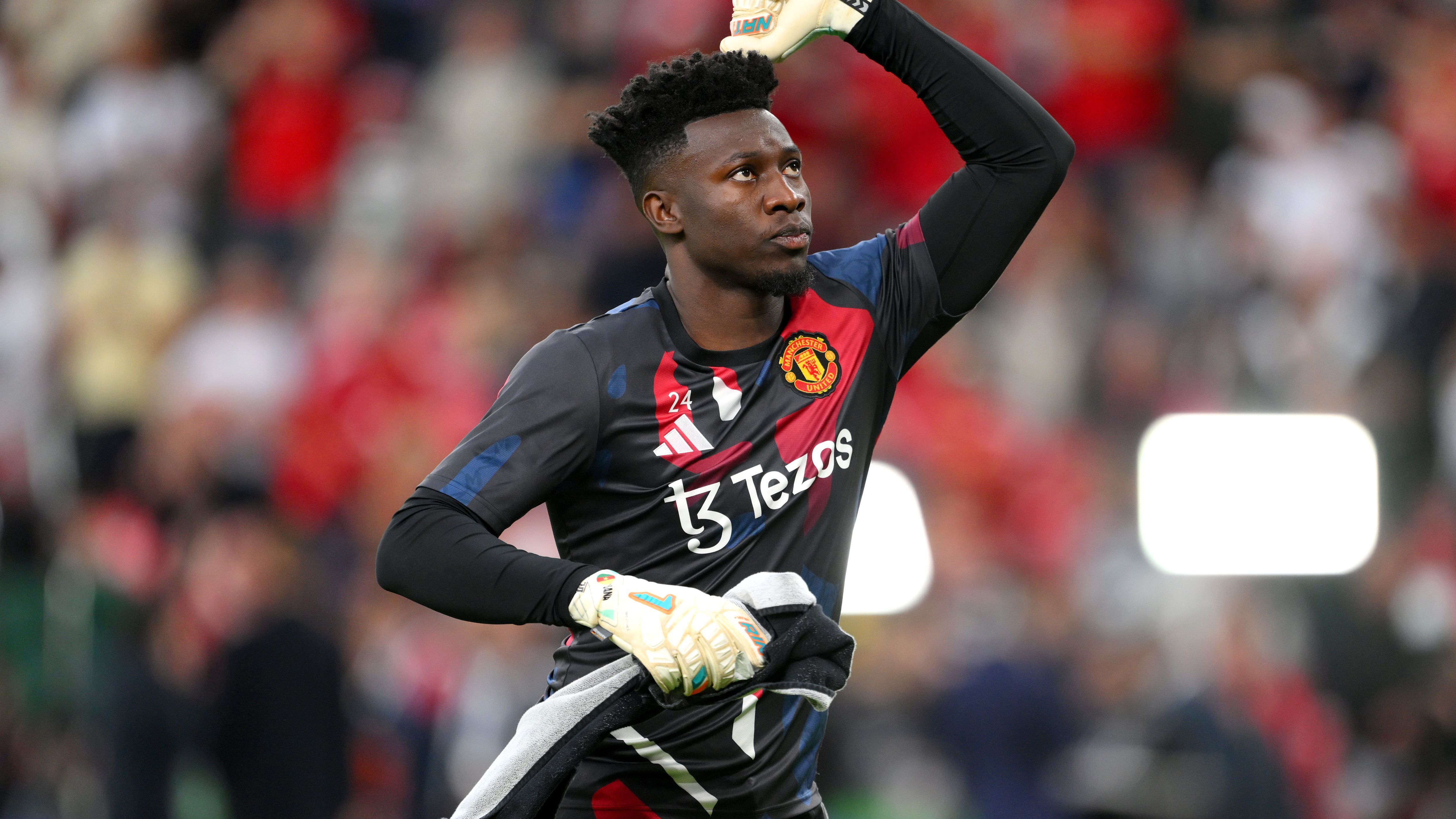 VIDEO: Man Utd goalkeeper Andre Onana returns to his roots and takes part in local football match on muddy pitch in Cameroon | Goal.com UK