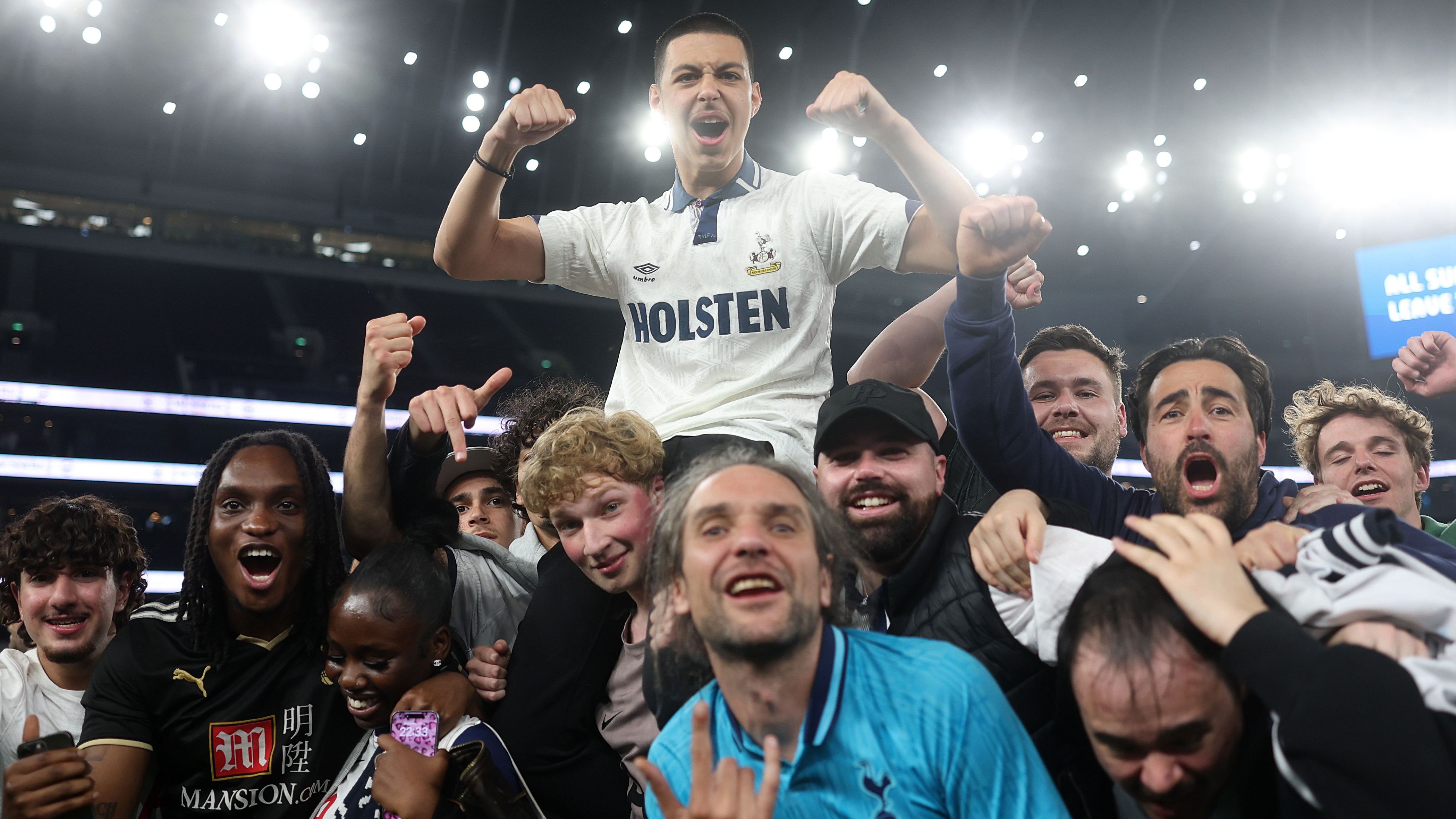 Tottenham Hotspur Fans Watch The UEFA Europa League Final In North London Pubs