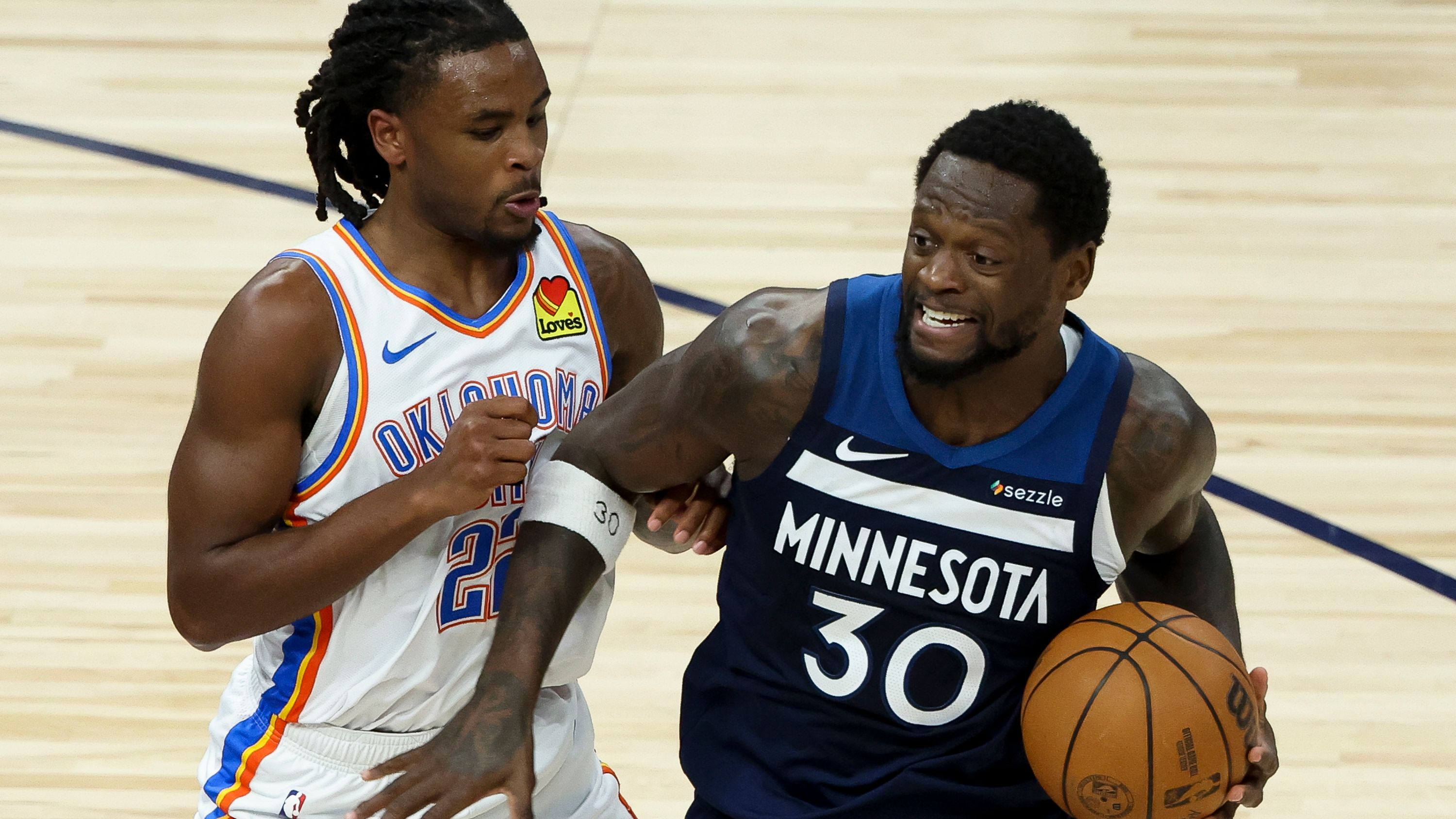Oklahoma City Thunder v Minnesota Timberwolves - Game Three