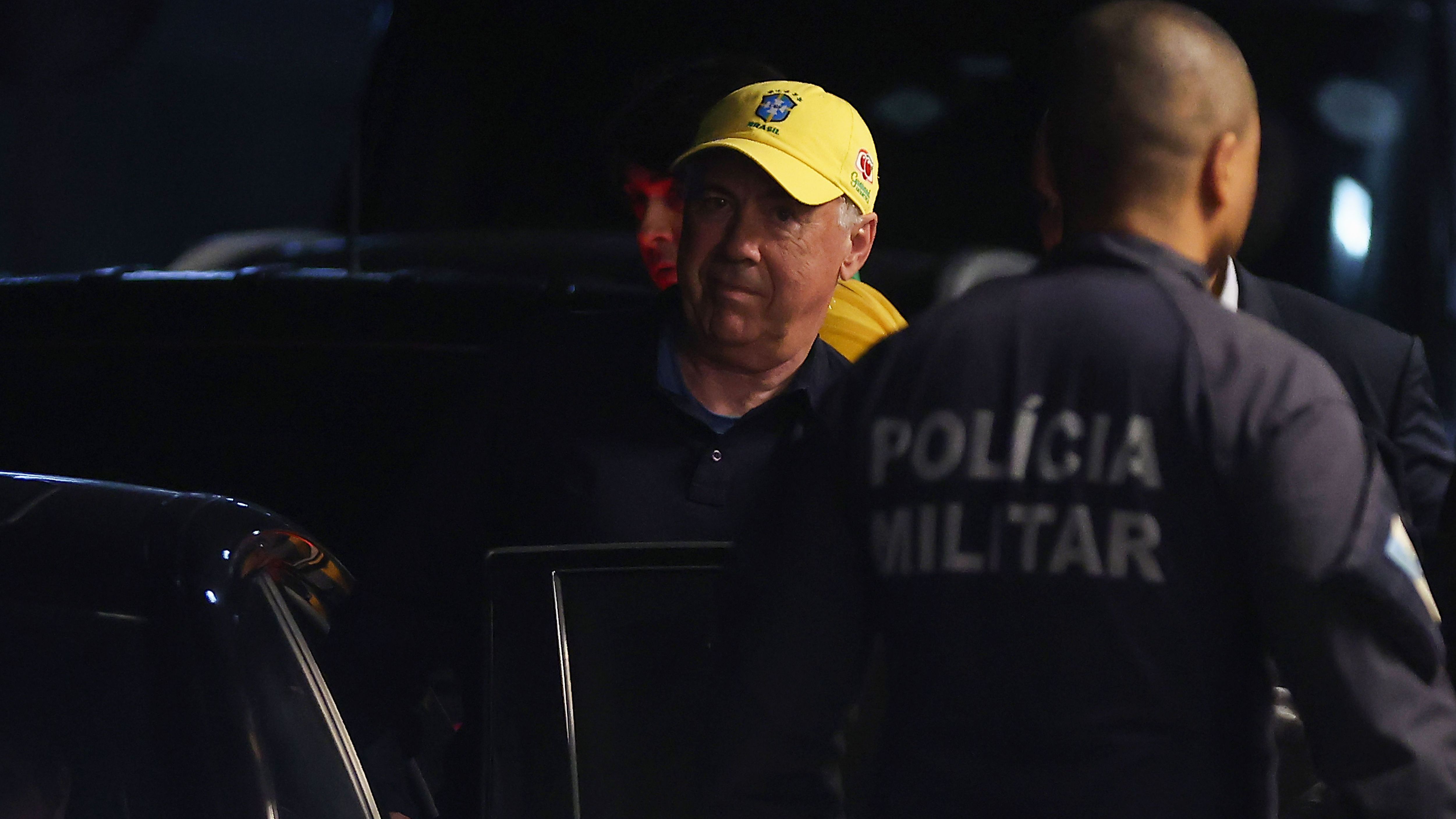 Carlo Ancelotti Arrives In Brazil To Coach The Brazilian National Team