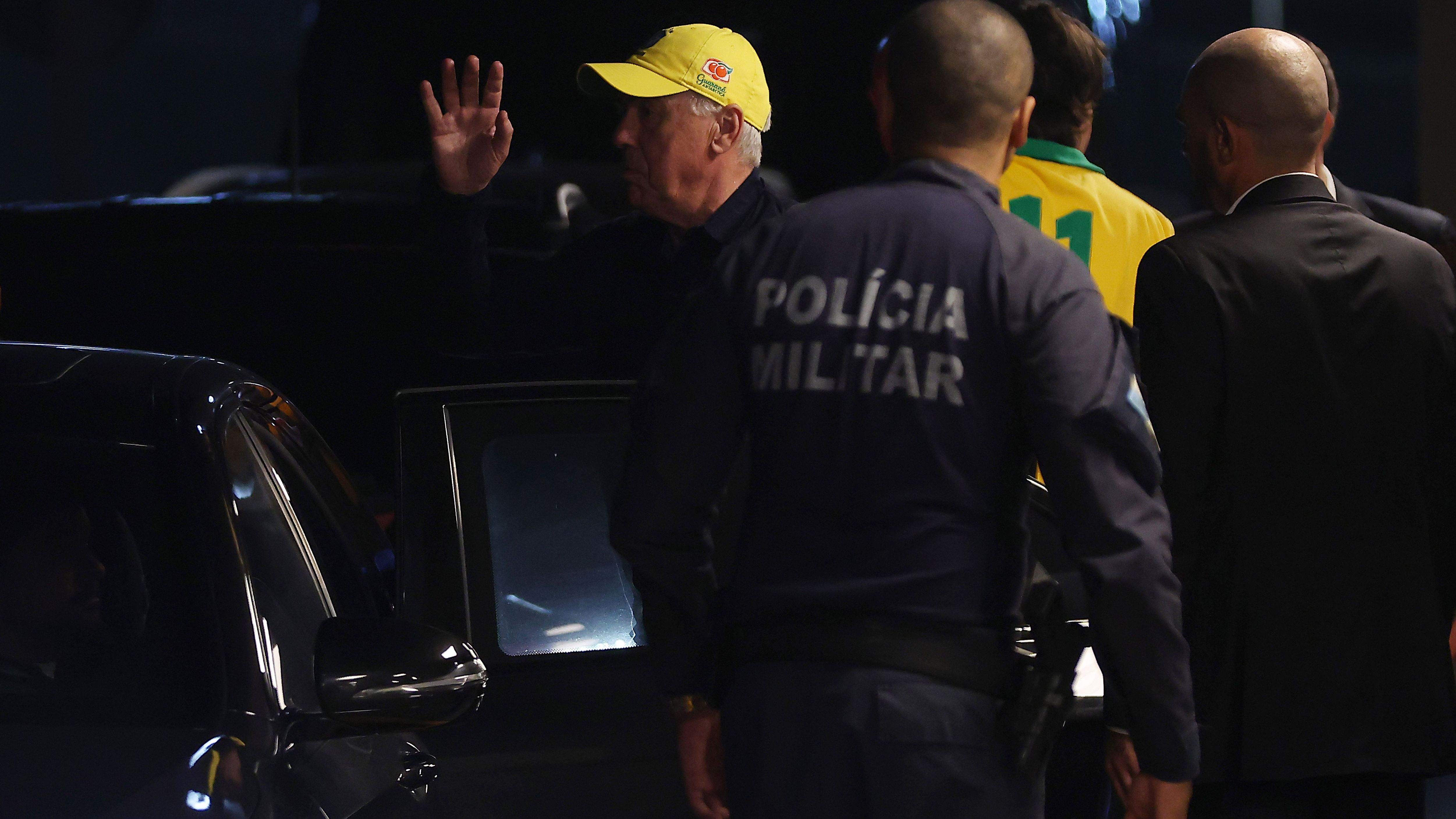 Carlo Ancelotti Arrives In Brazil To Coach The Brazilian National Team