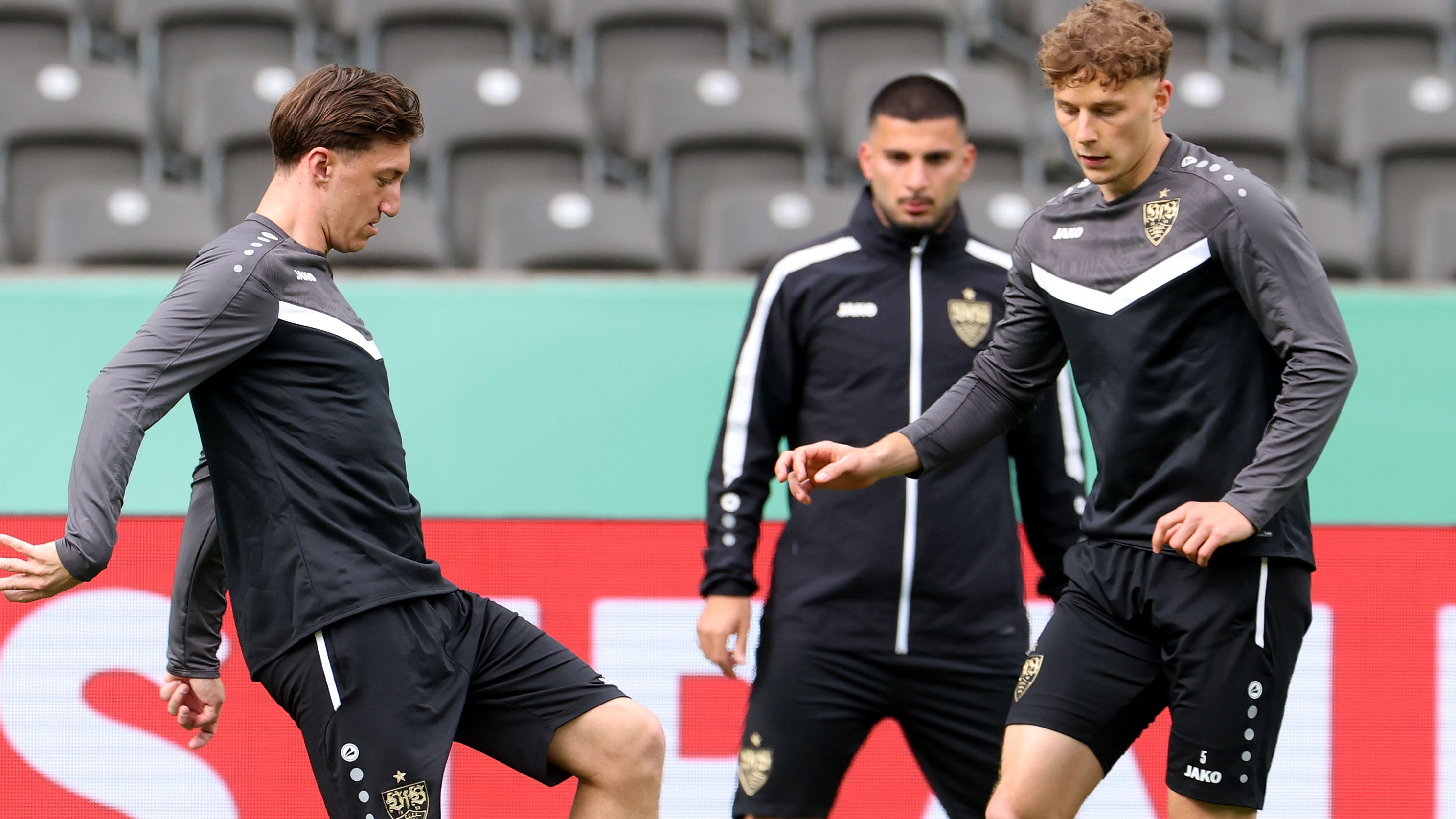 VfB Stuttgart Training Session - DFB Cup Final 2025