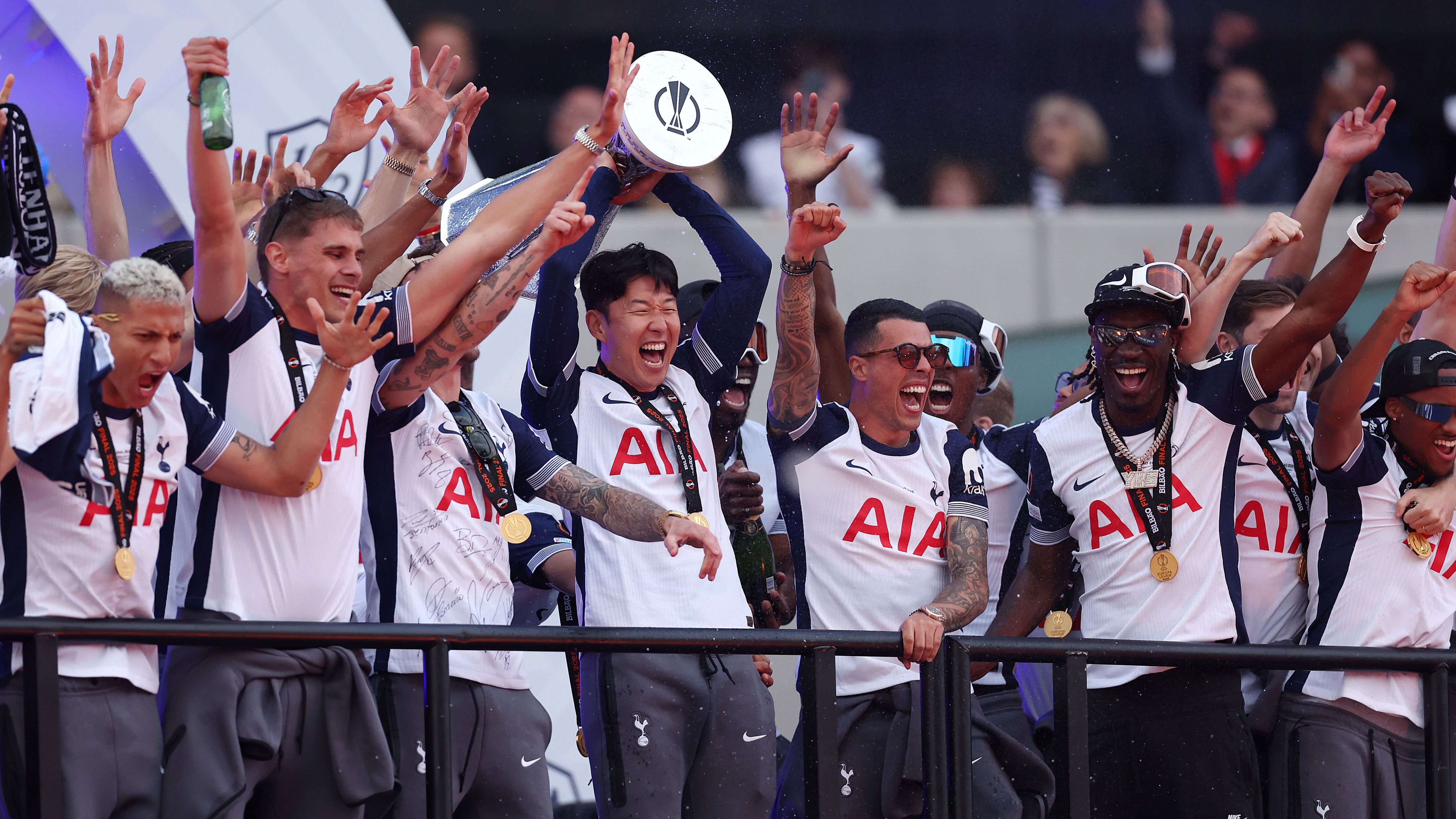 Tottenham Hotspur UEFA Europa League Trophy Parade