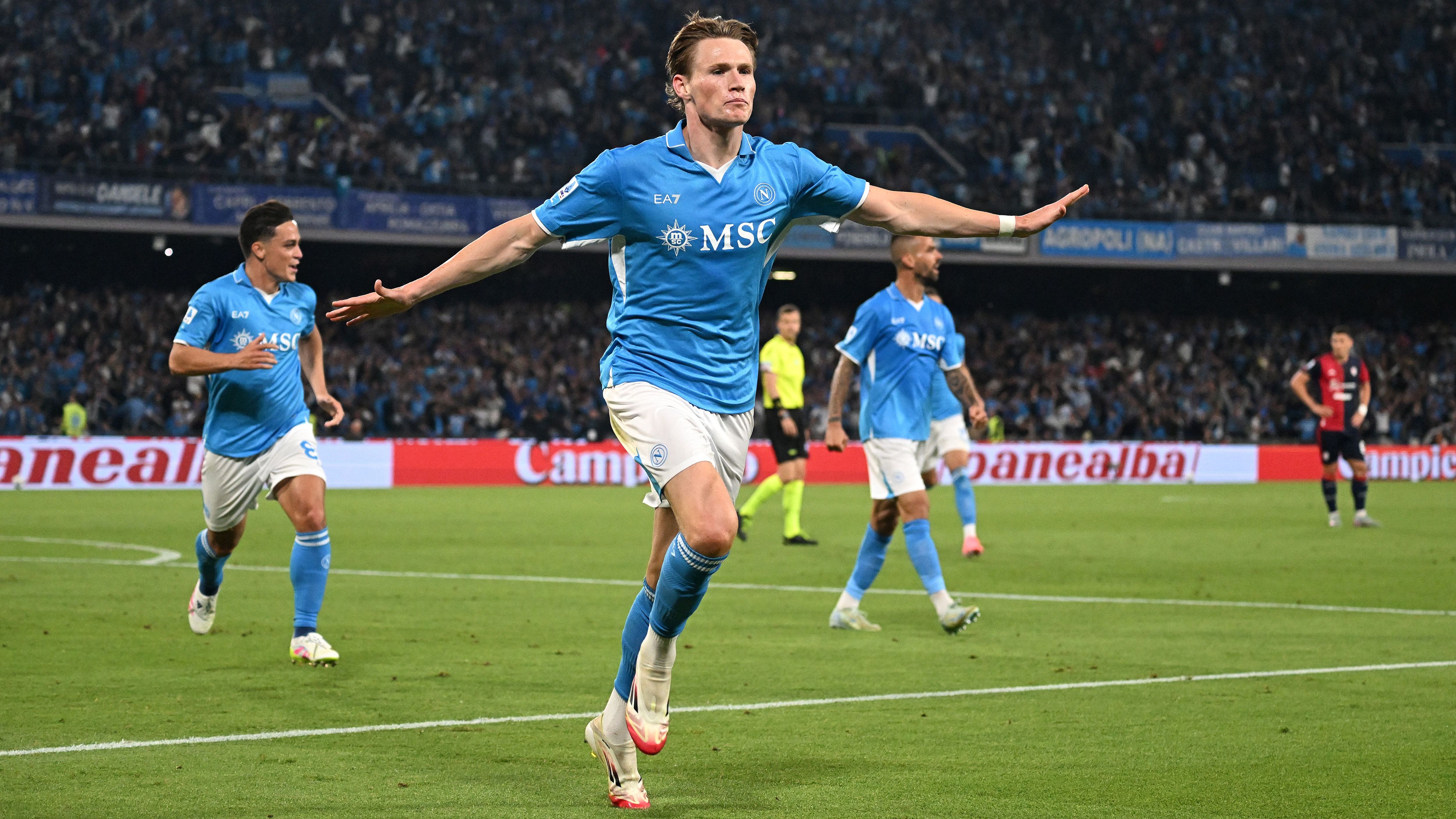 Napoli v Cagliari - Serie A