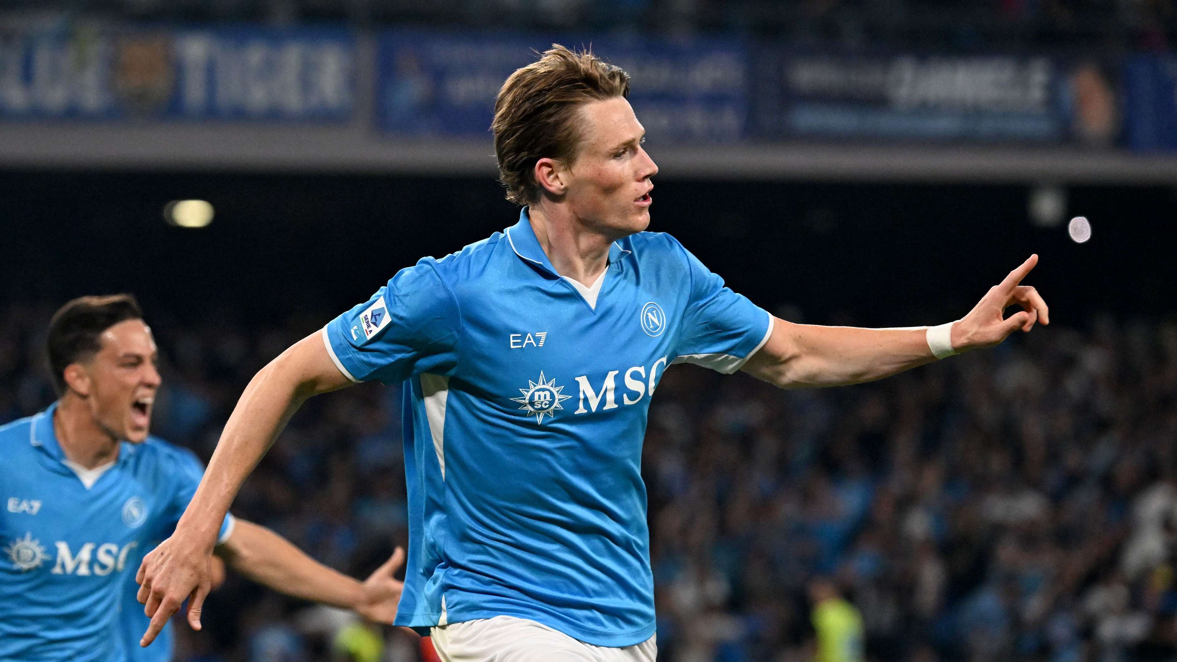 Scott McTominay is Serie A's MVP! Napoli midfielder voted league's best  player after inspiring Antonio Conte's side to Serie A glory -VYGR