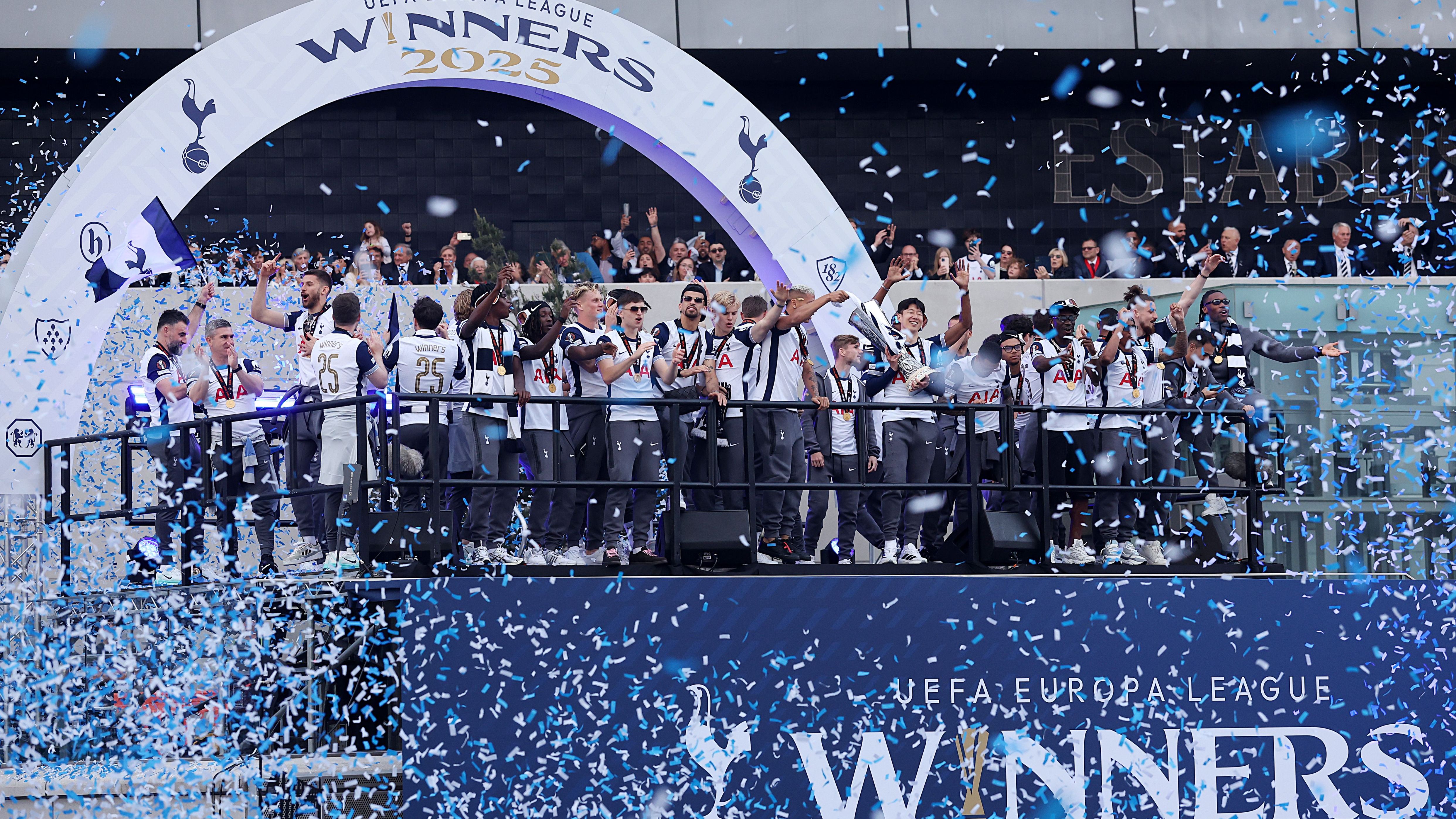 Tottenham Hotspur UEFA Europa League Trophy Parade
